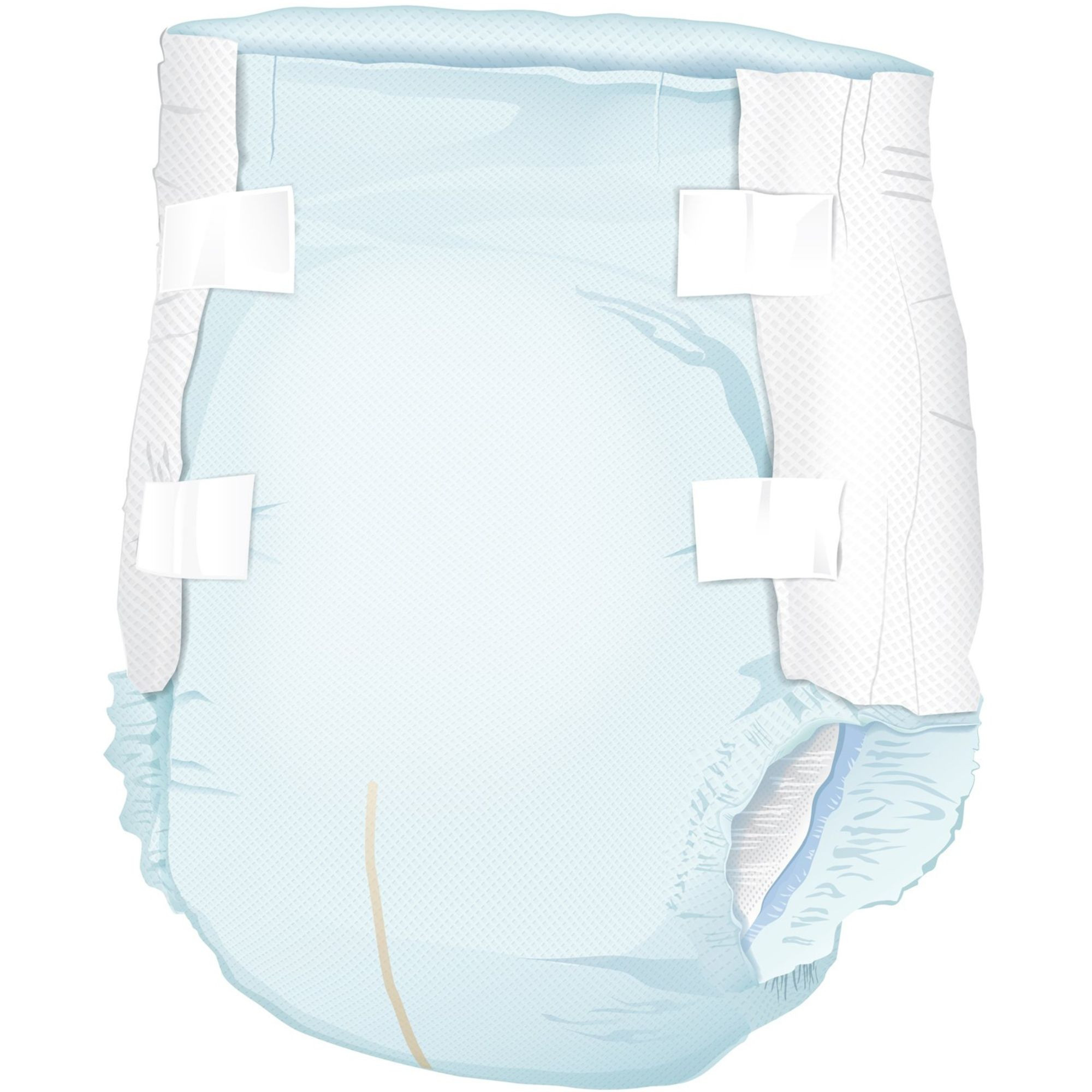 McKesson Ultimate Brief Adult Diapers with Tabs, Maximum Absorbency