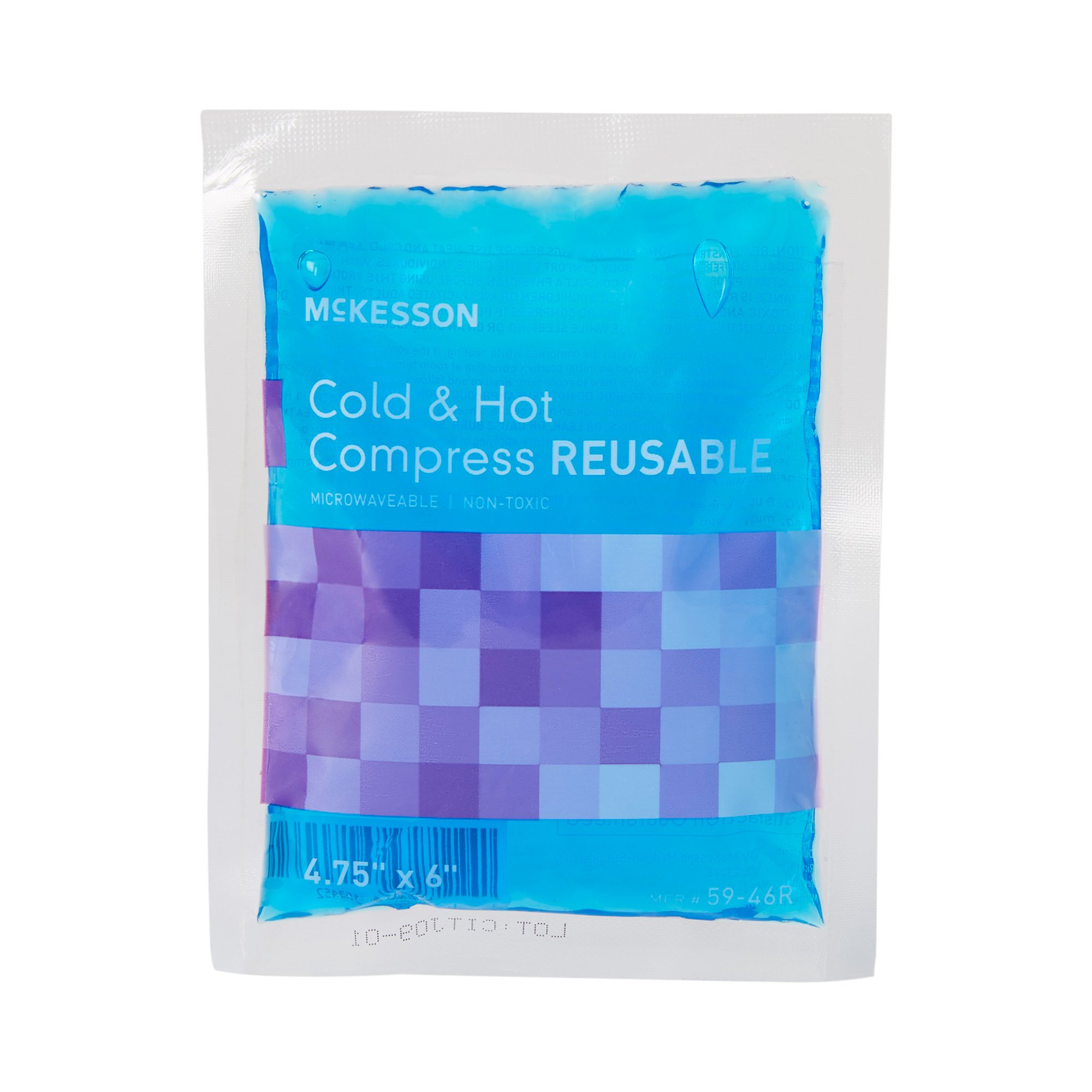 McKesson Cold & Hot Reusable Compress, 59-46R, Small (4.75 X 6") - Case of 24