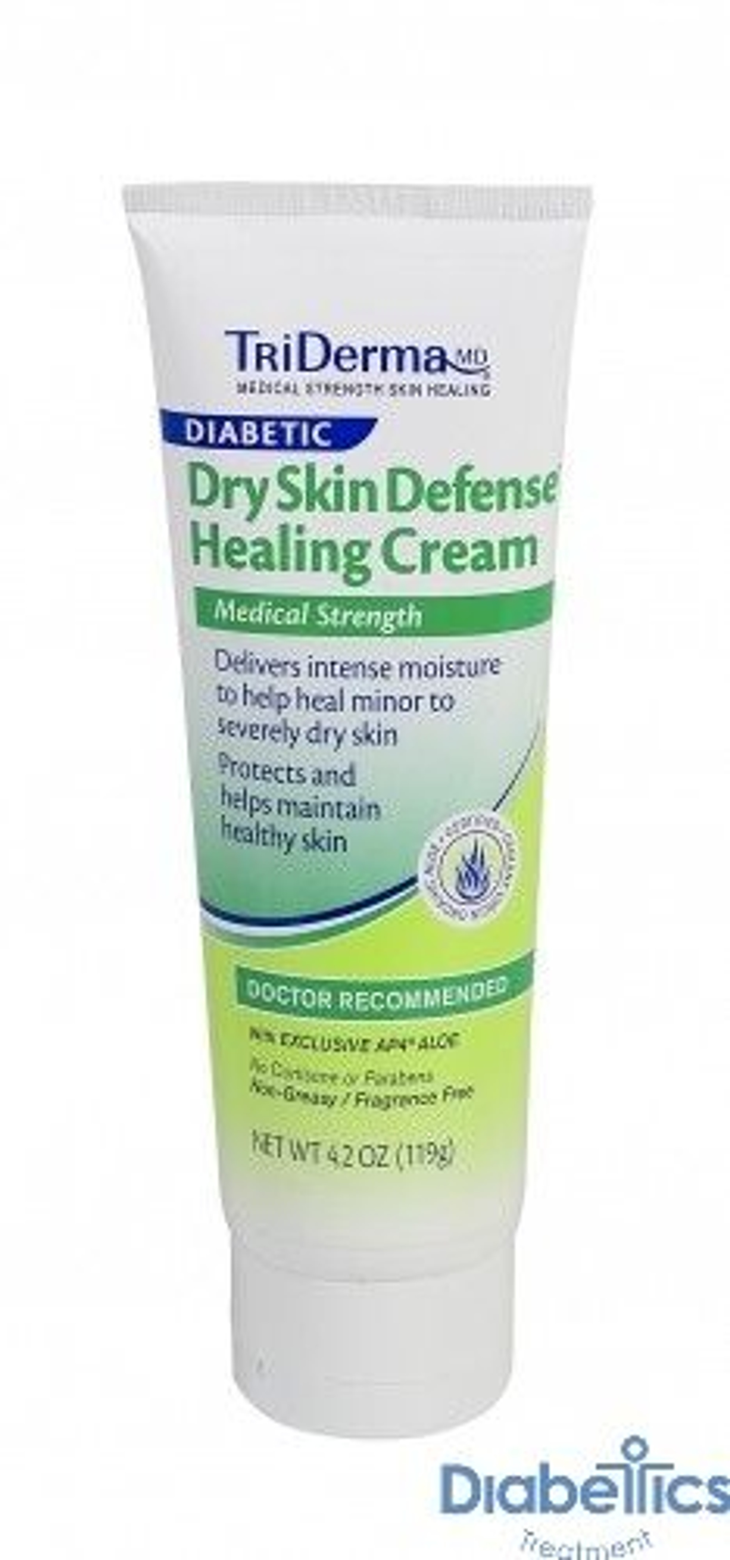 TriDerma MD Diabetic Dry Skin Defense Healing Cream, 4.2 oz.