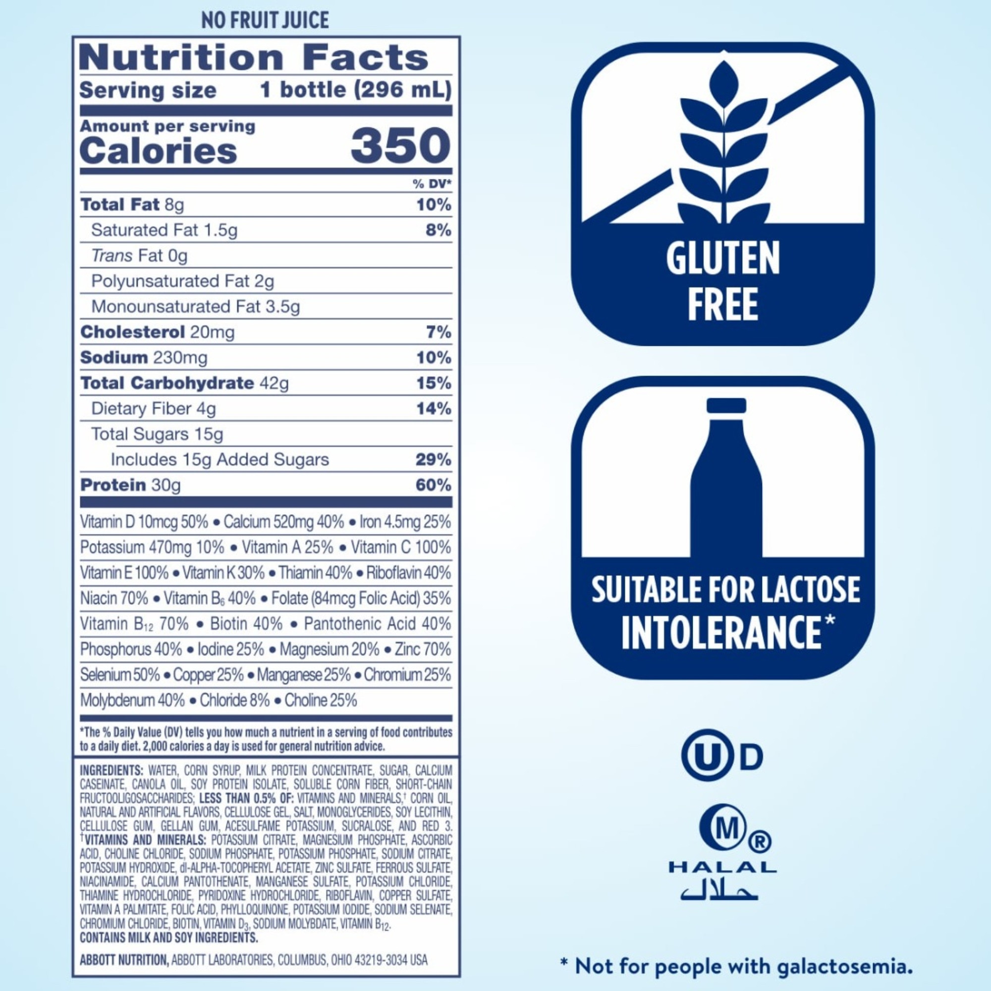 Ensure Complete Nutrition Shake, 10 oz., Strawberry