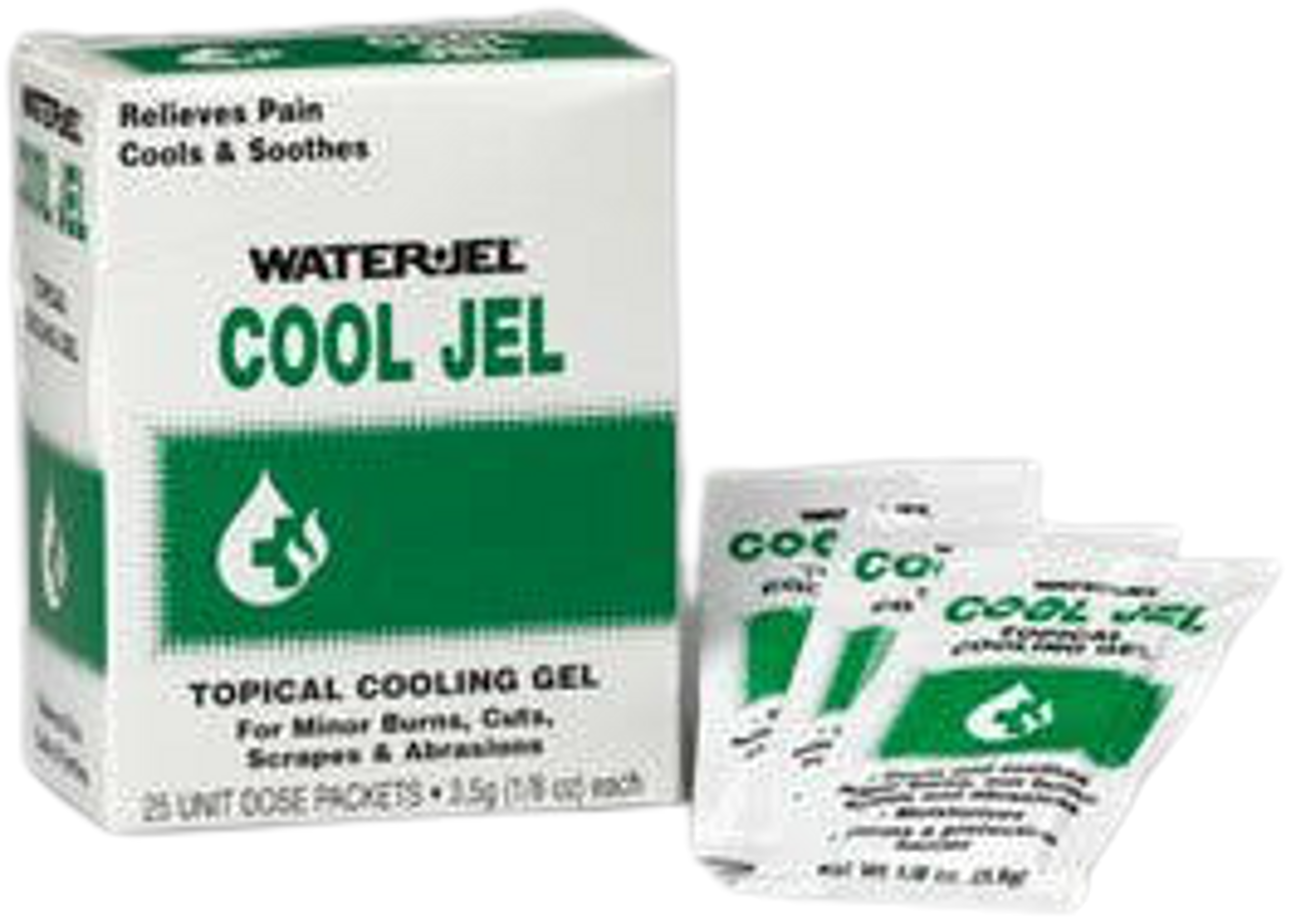 Water-Jel Cool Jel Topical Cooling Gel, CJ25-600.00.000, Box of 25