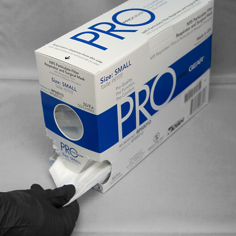 ProGear N95 Particulate Filter Respirator and Surgical Mask, RP88010, SM, BX50