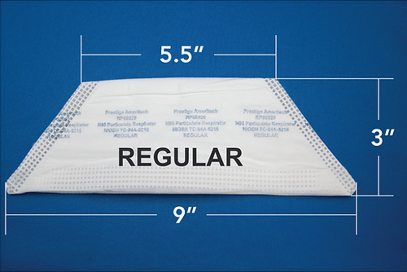 ProGear N95 Particulate Filter Respirator and Surgical Mask, RP88020, Reg, BX50