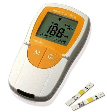 Accutrend Plus Blood Glucose Test Strips, 11447475160, Box of 25