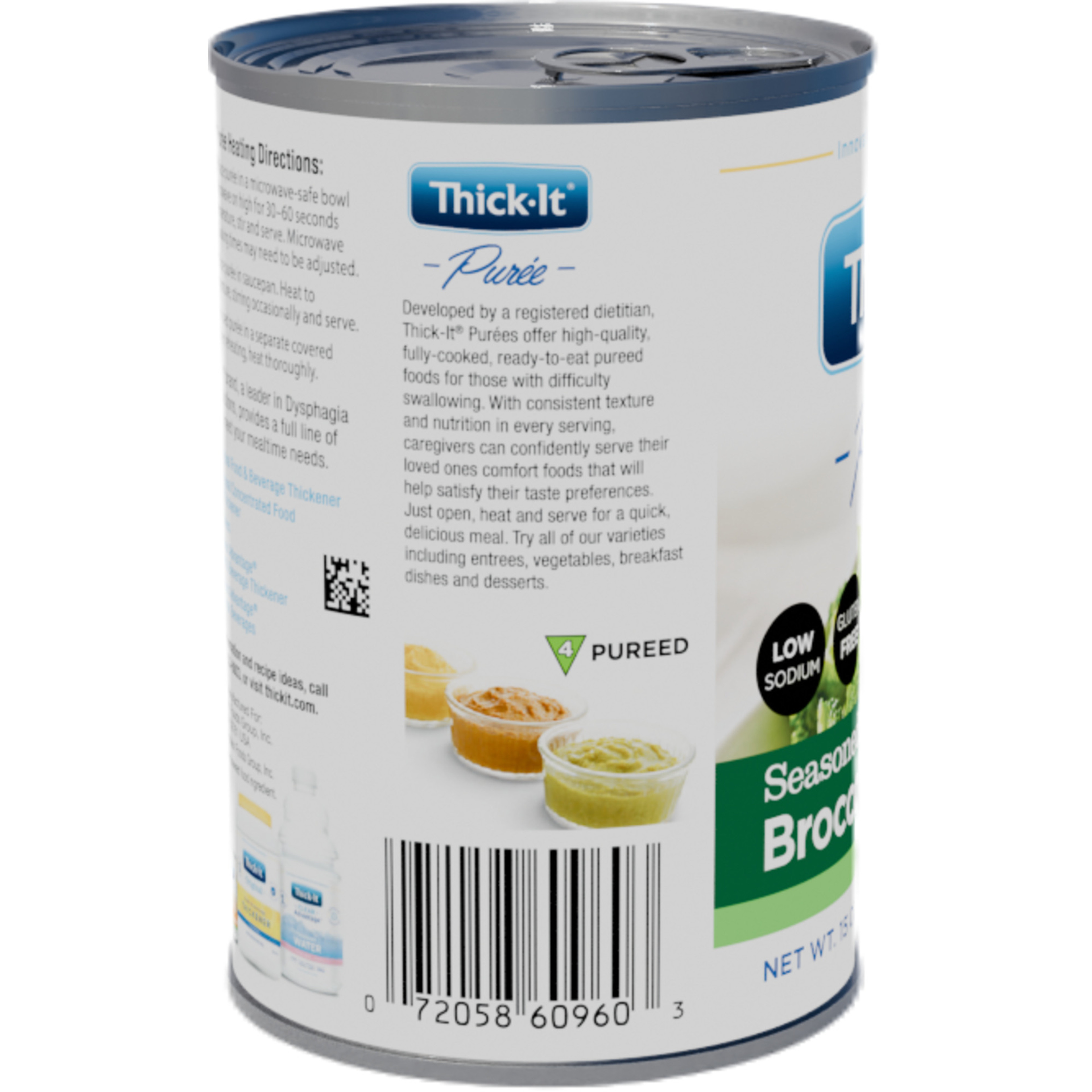 Thick-It Seasoned Broccoli Puree, Can