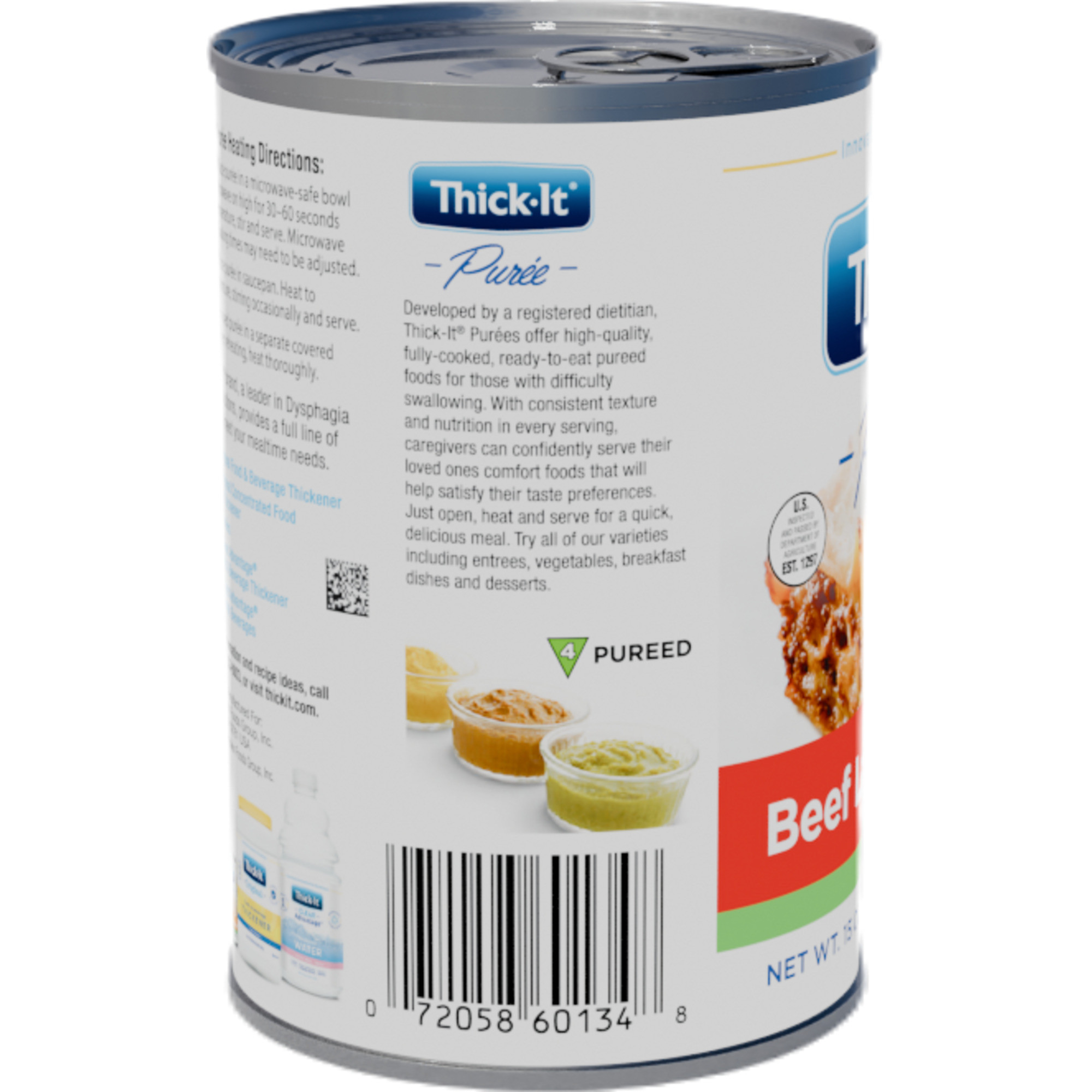 Thick-It Beef Lasagna Puree, Can