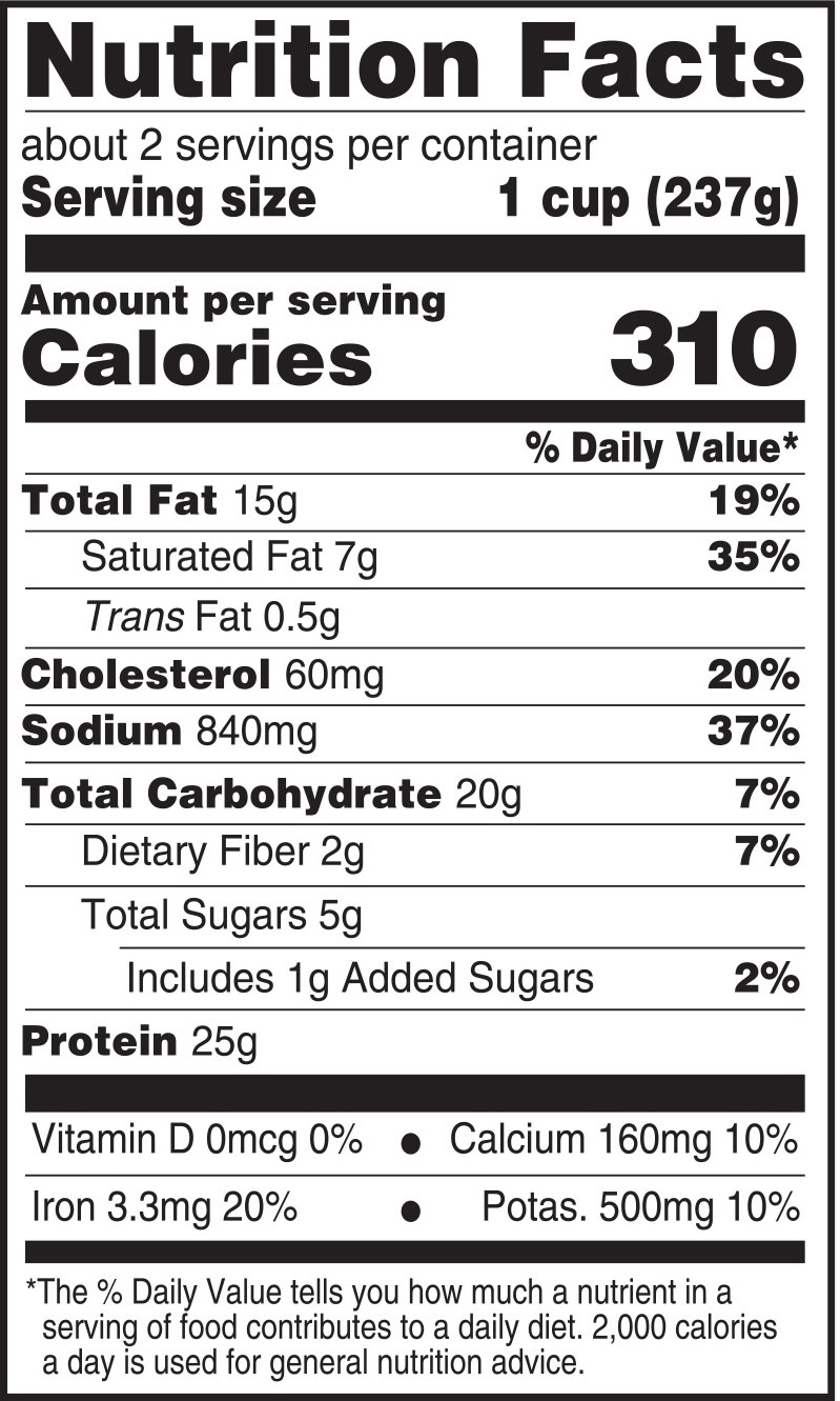 Thick-It Beef Lasagna Puree, Can