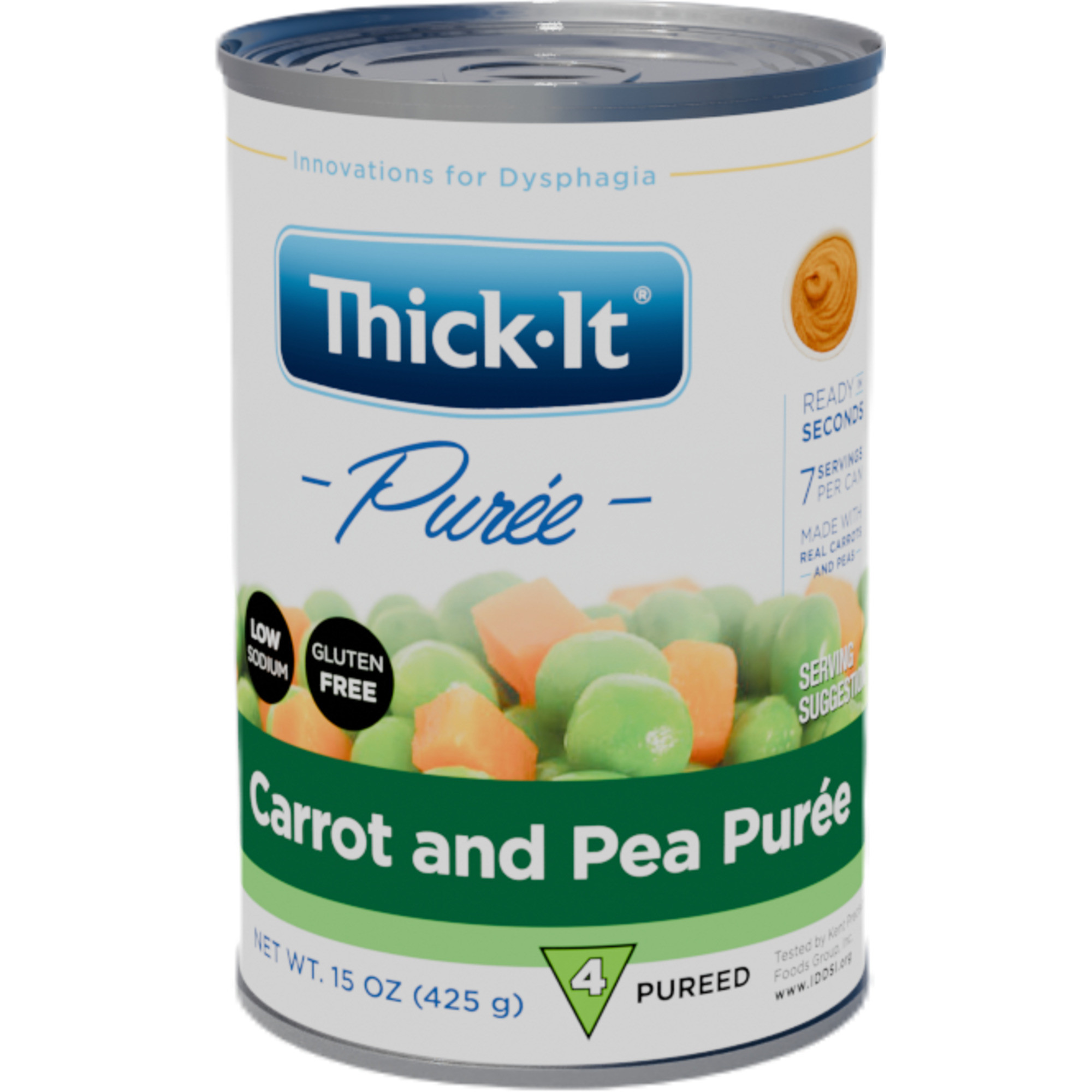 Thick-It Carrot and Pea Puree, Can
