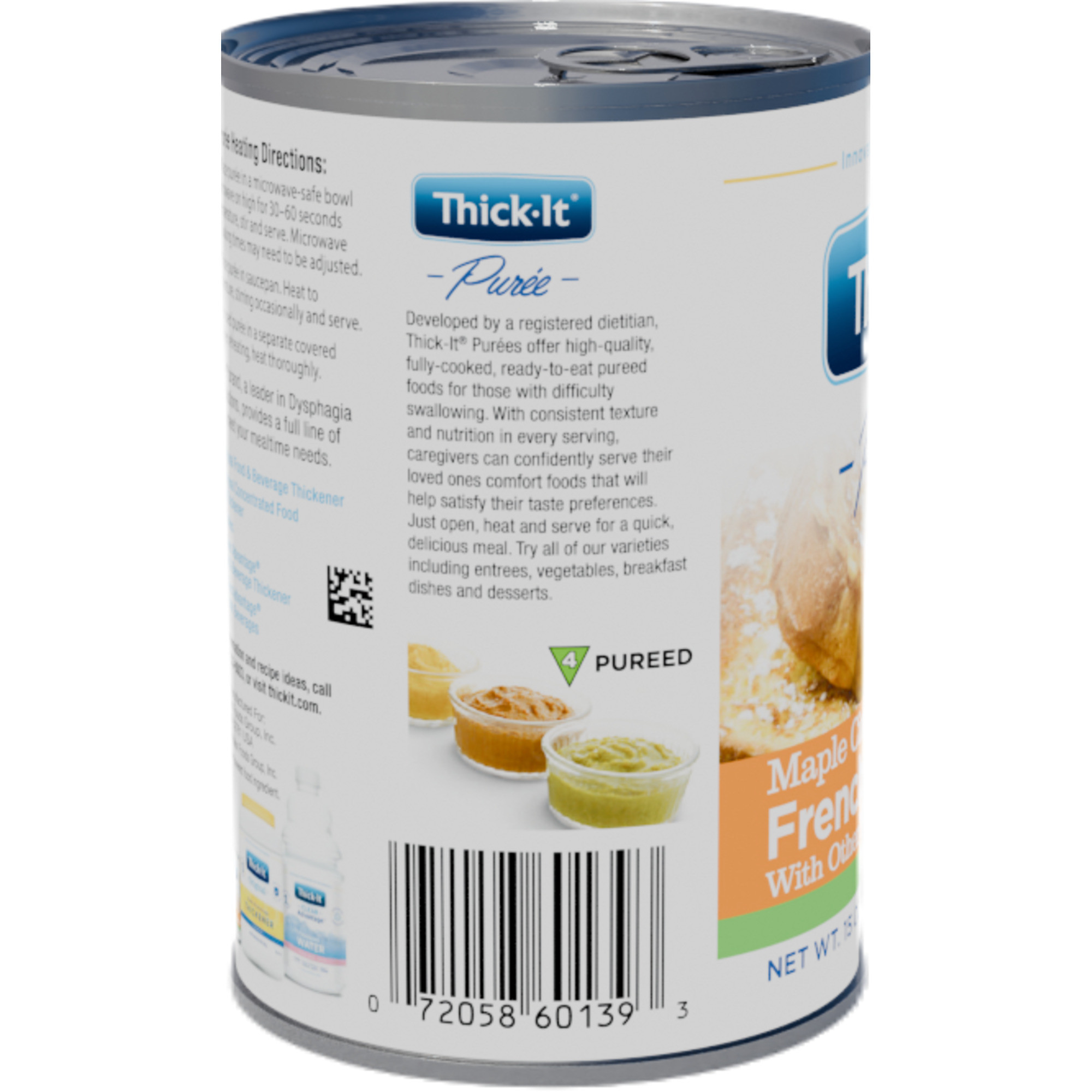 Thick-It Maple Cinnamon French Toast Puree, Can
