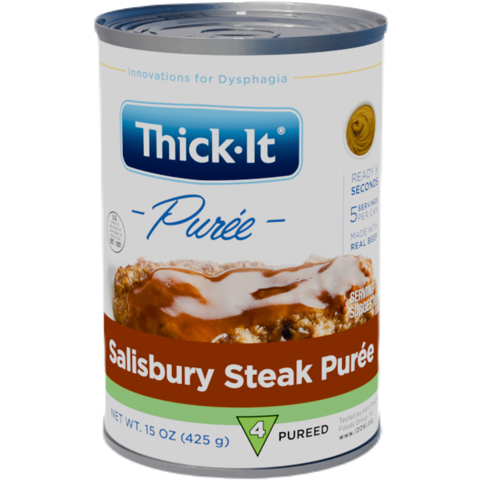 Thick-It Salisbury Steak Puree, Can