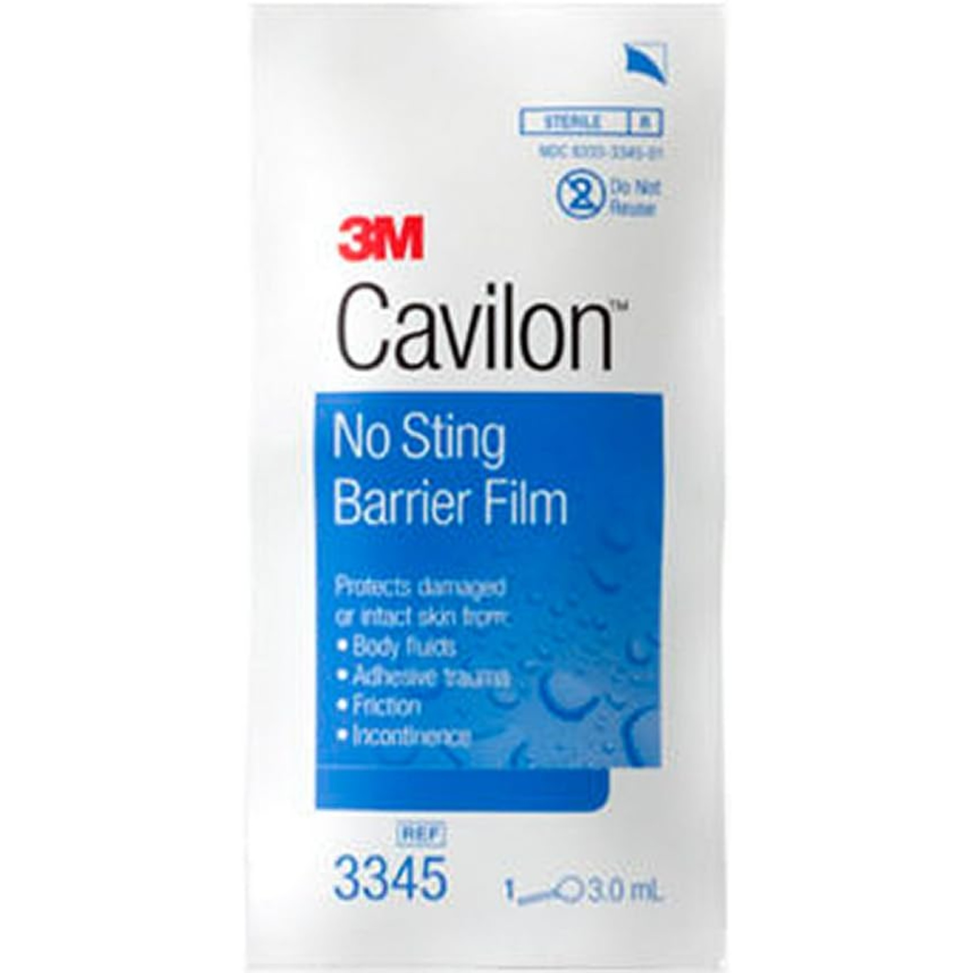 3M Cavilon No Sting Barrier Film, 3 mL Wipe