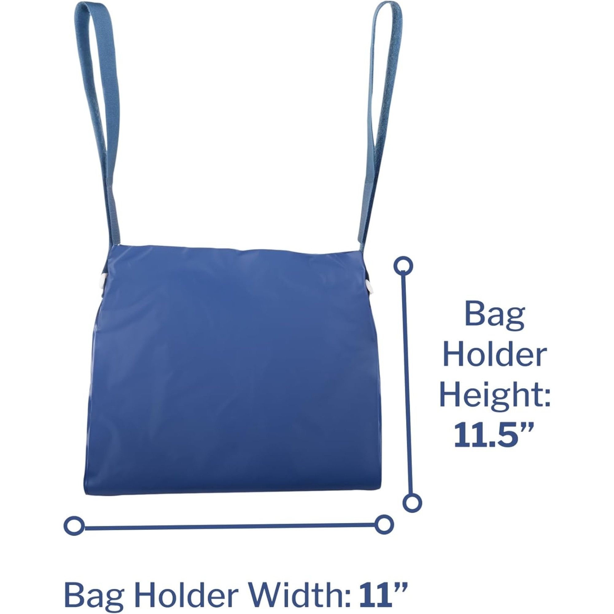 McKesson Urinary Bag Drainage Holder, Adjustable Straps, Navy Blue