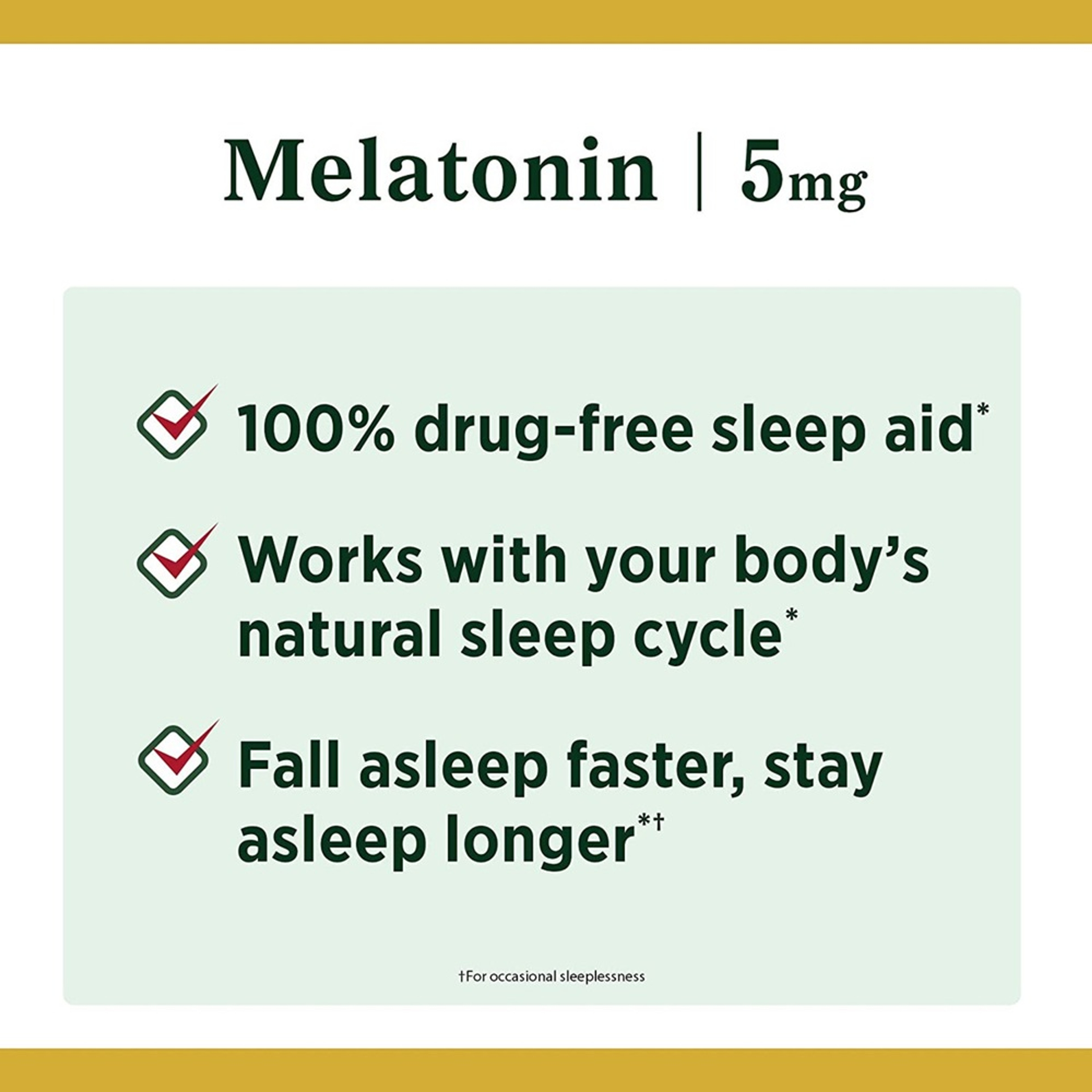 Nature's Bounty Melatonin, 5 mg, 60 Softgels