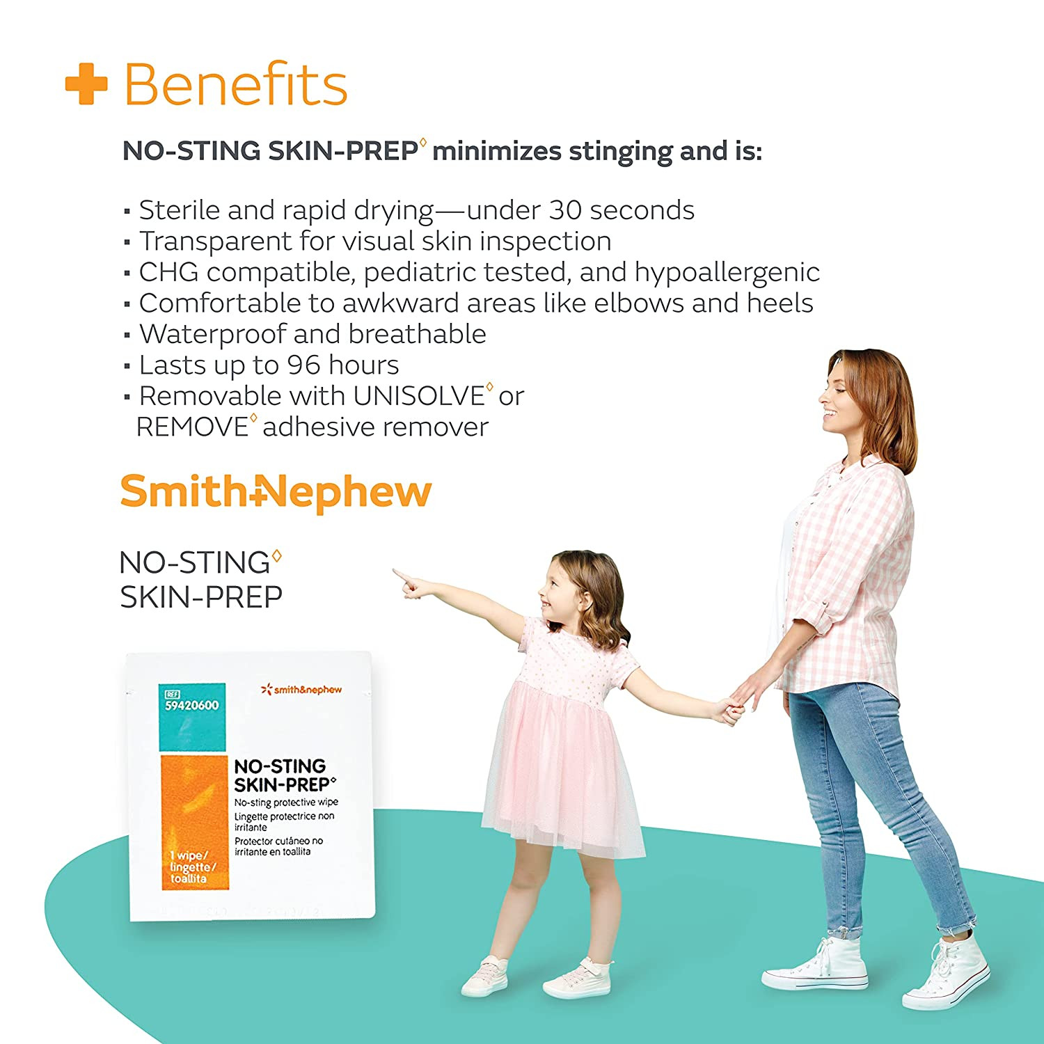 Smith & Nephew No-Sting Skin-Prep Protective Spray, 1 oz.