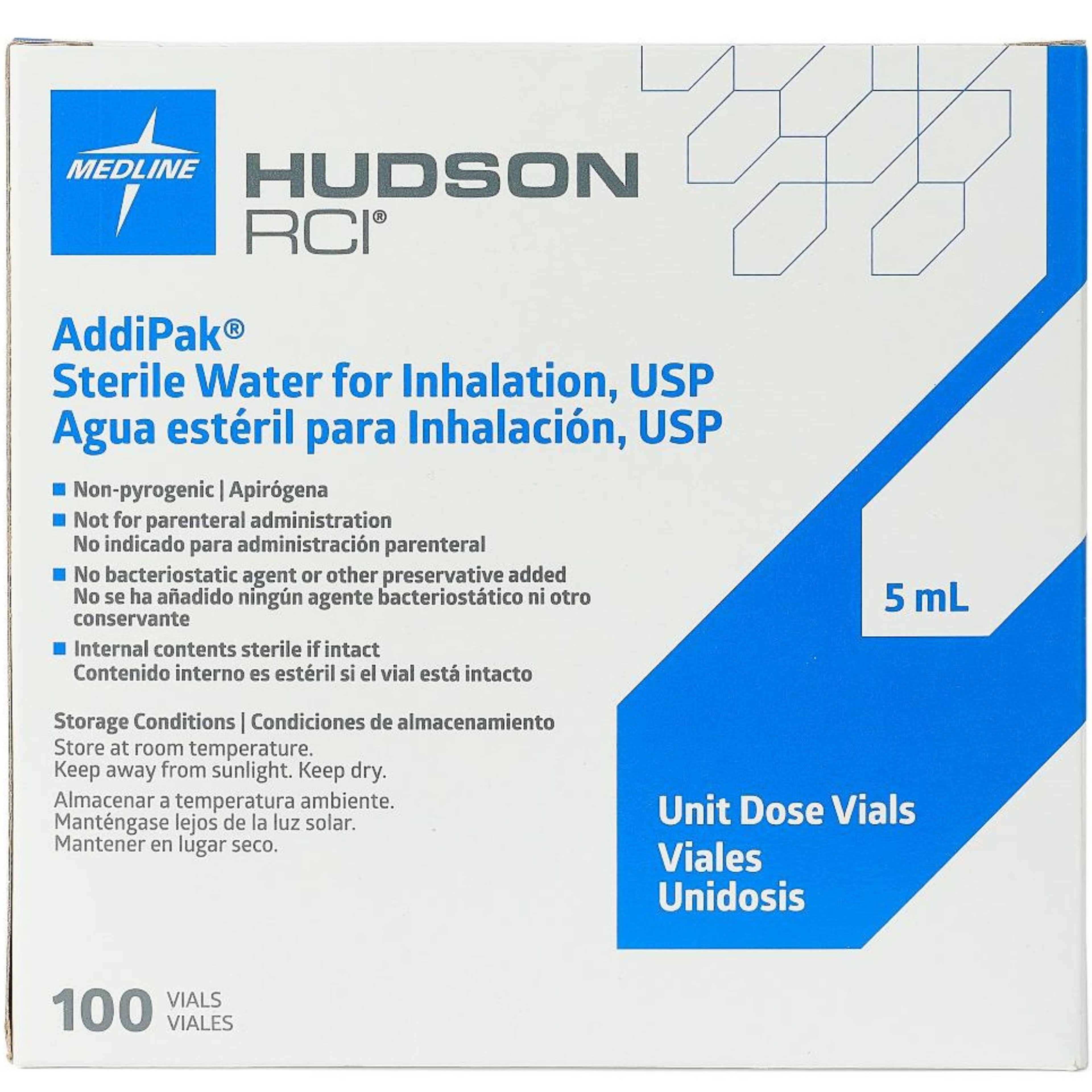 Medline Addipak Sterile Water Liquid
