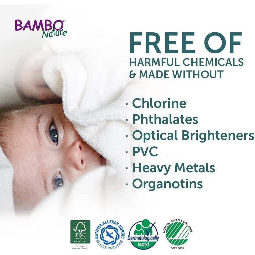 Bambo Dreamy Night Pants for Girls, Heavy Absorbency