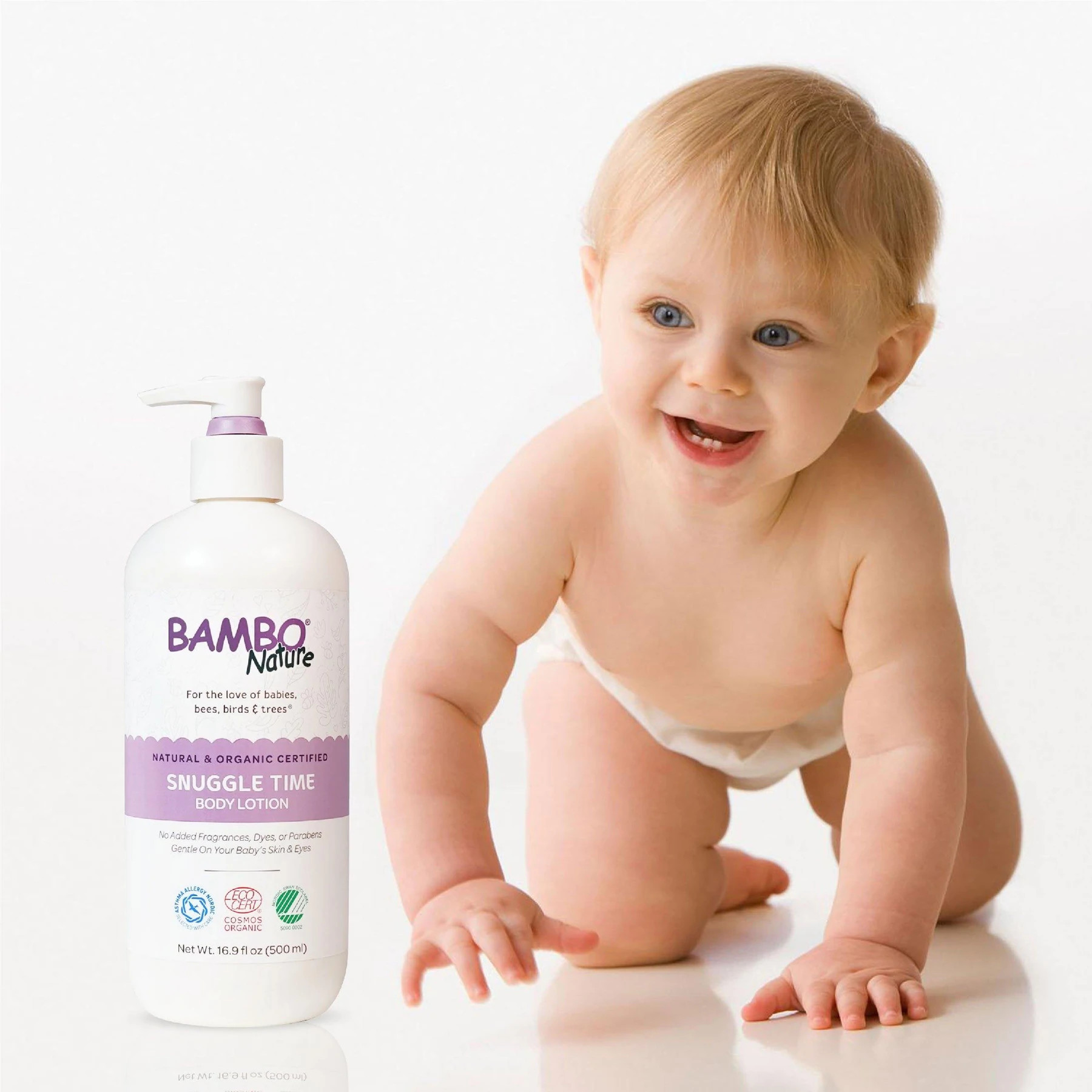 Bambo Nature Snuggle Time Body Lotion, 16.9 oz.