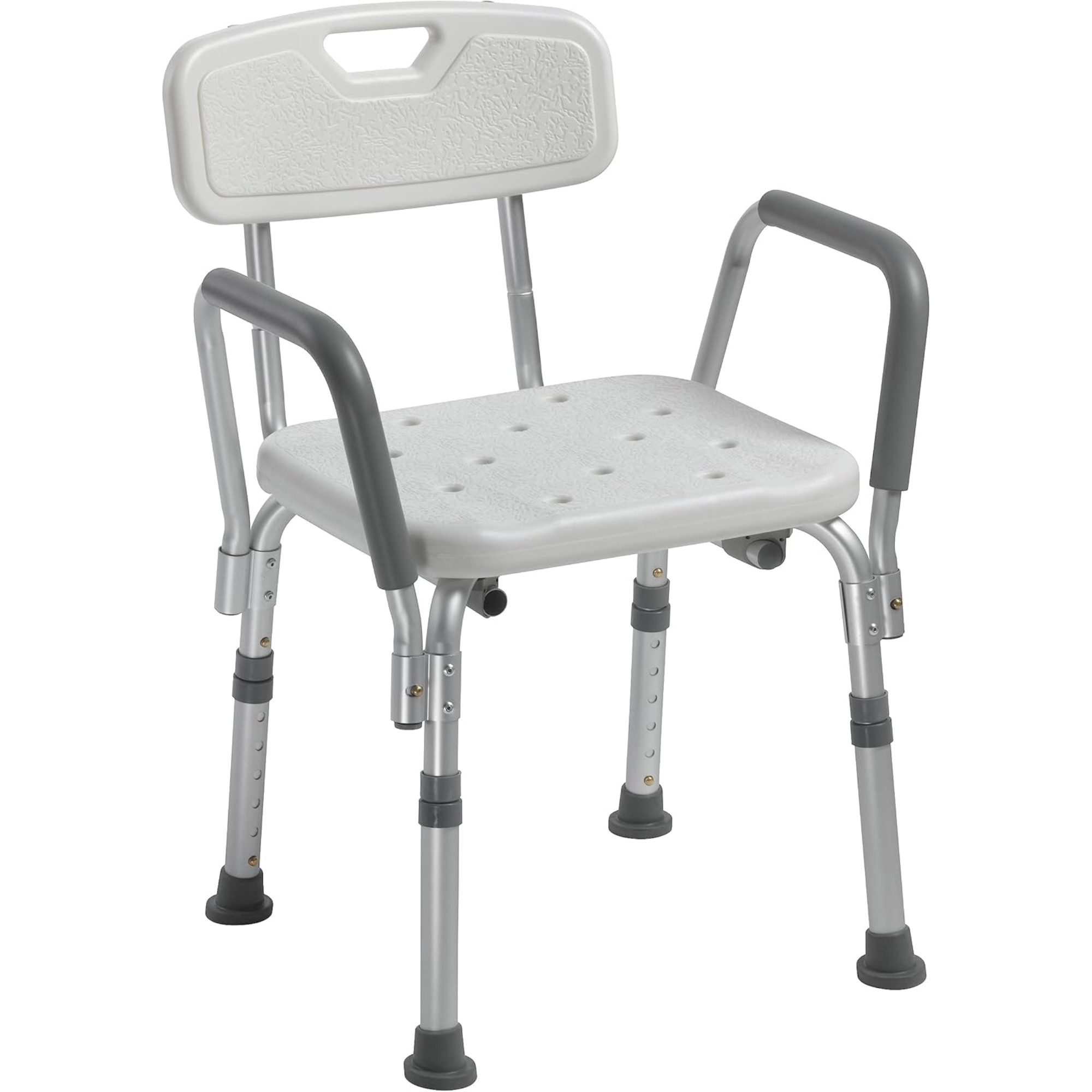 Drive Shower Chair with Back and Removable Padded Arms