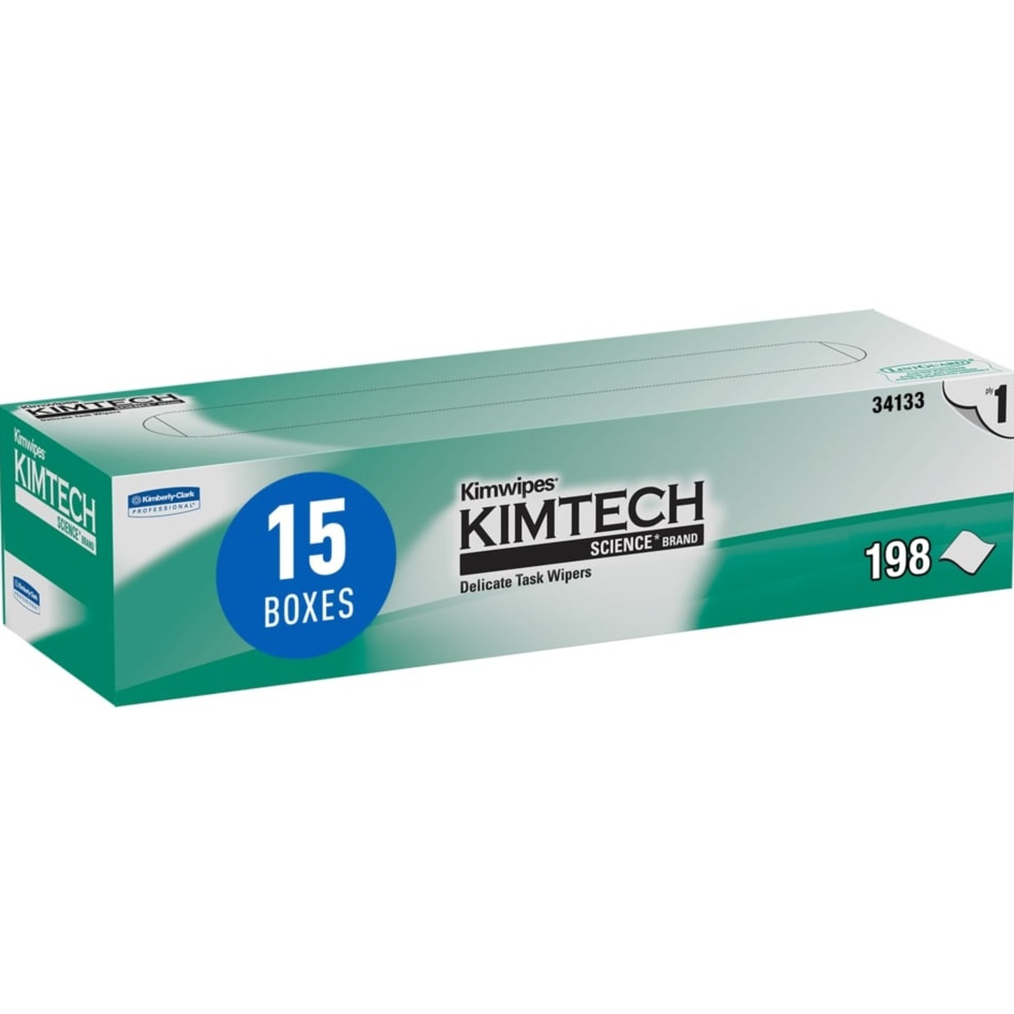 Kimtech Science Kimwipes Delicate Task Wipers, 34133, Box of 196