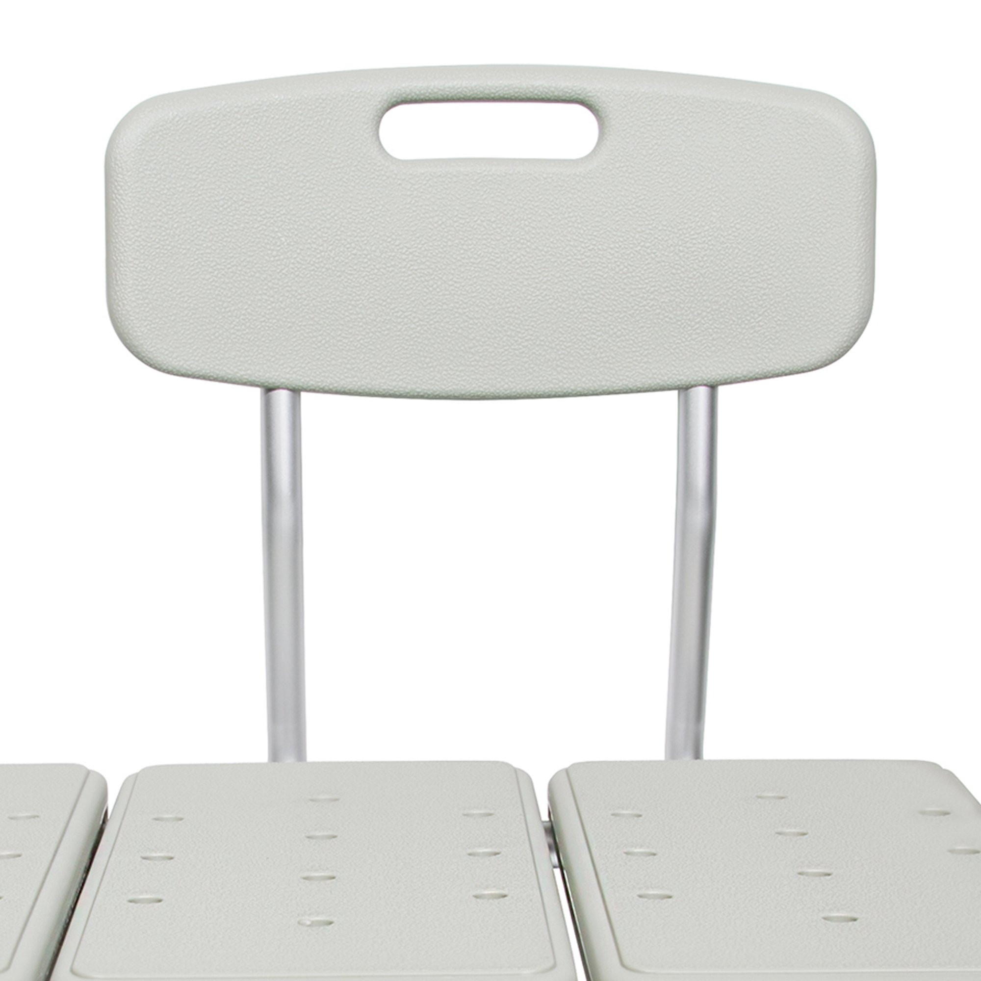 McKesson Knocked Down Bath Transfer Bench with Removable Arm Rail