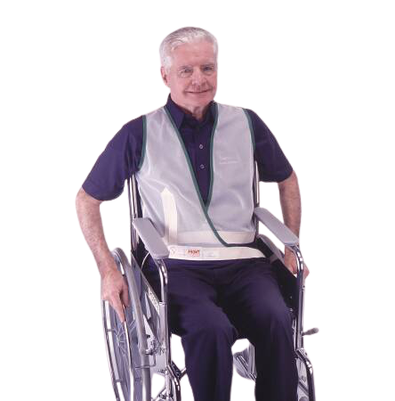 Posey Vest Restraint Criss Cross Straps, 2-Strap, 3311M, Medium - 1 Each