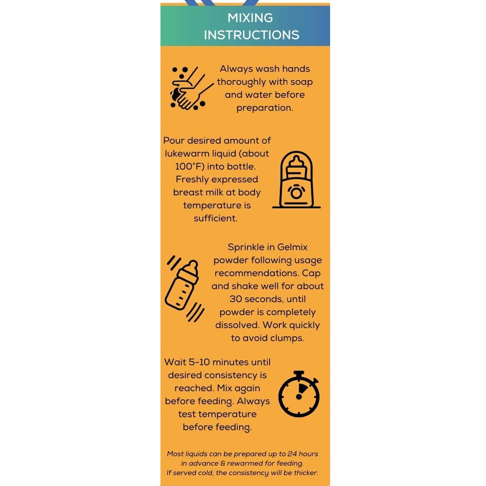 Gelmix Infant Thickener for Breast Milk & Formula, 2.54 oz