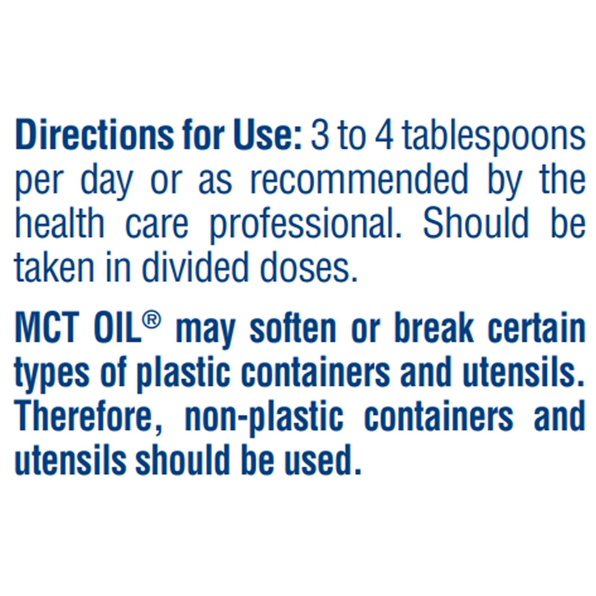 Nestle HealthScience MCT Oil, Unflavored, 32 oz., 00041679365137, 1 Bottle