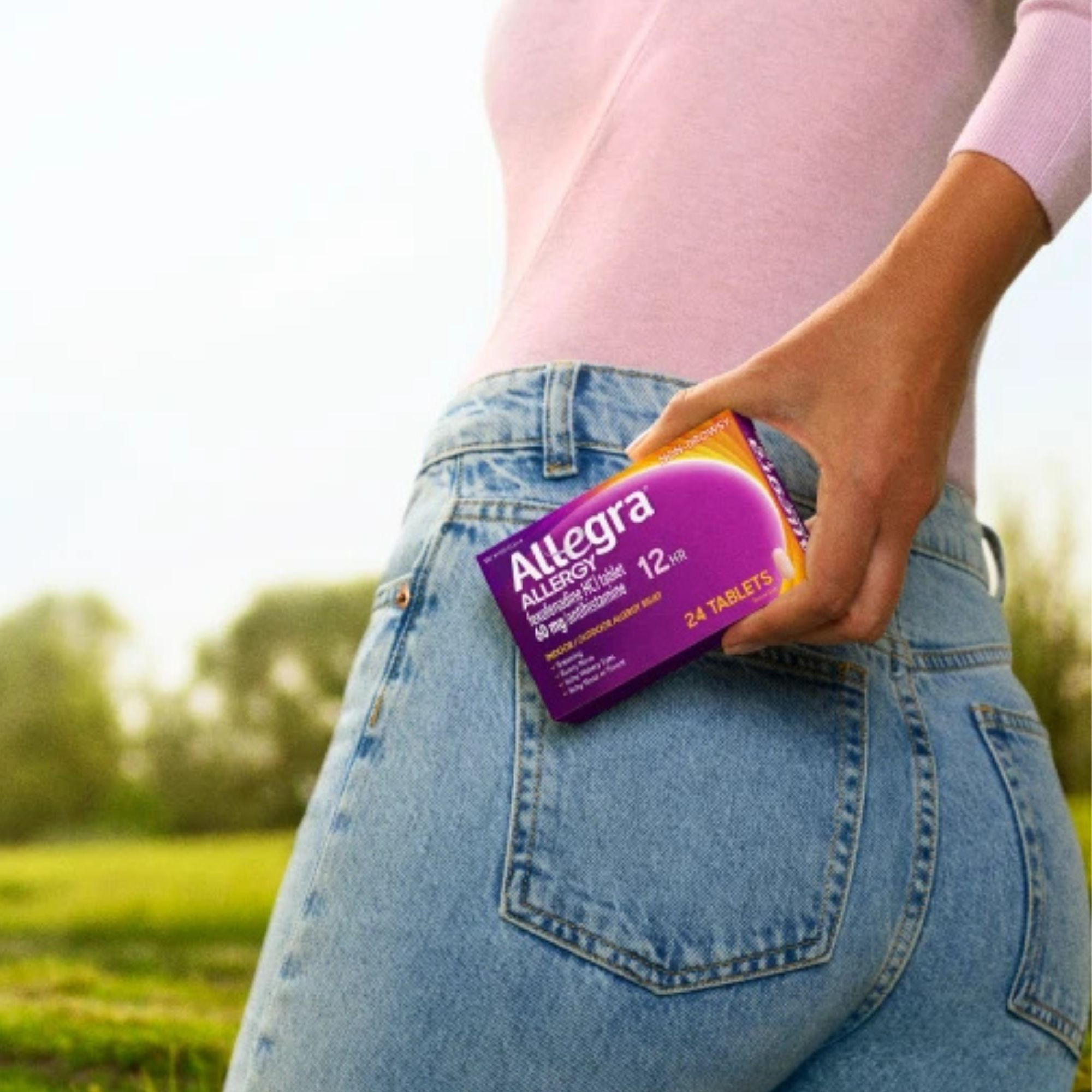 Allegra Allergy Relief Tablets, 60 mg, 41167413102, Box of 12