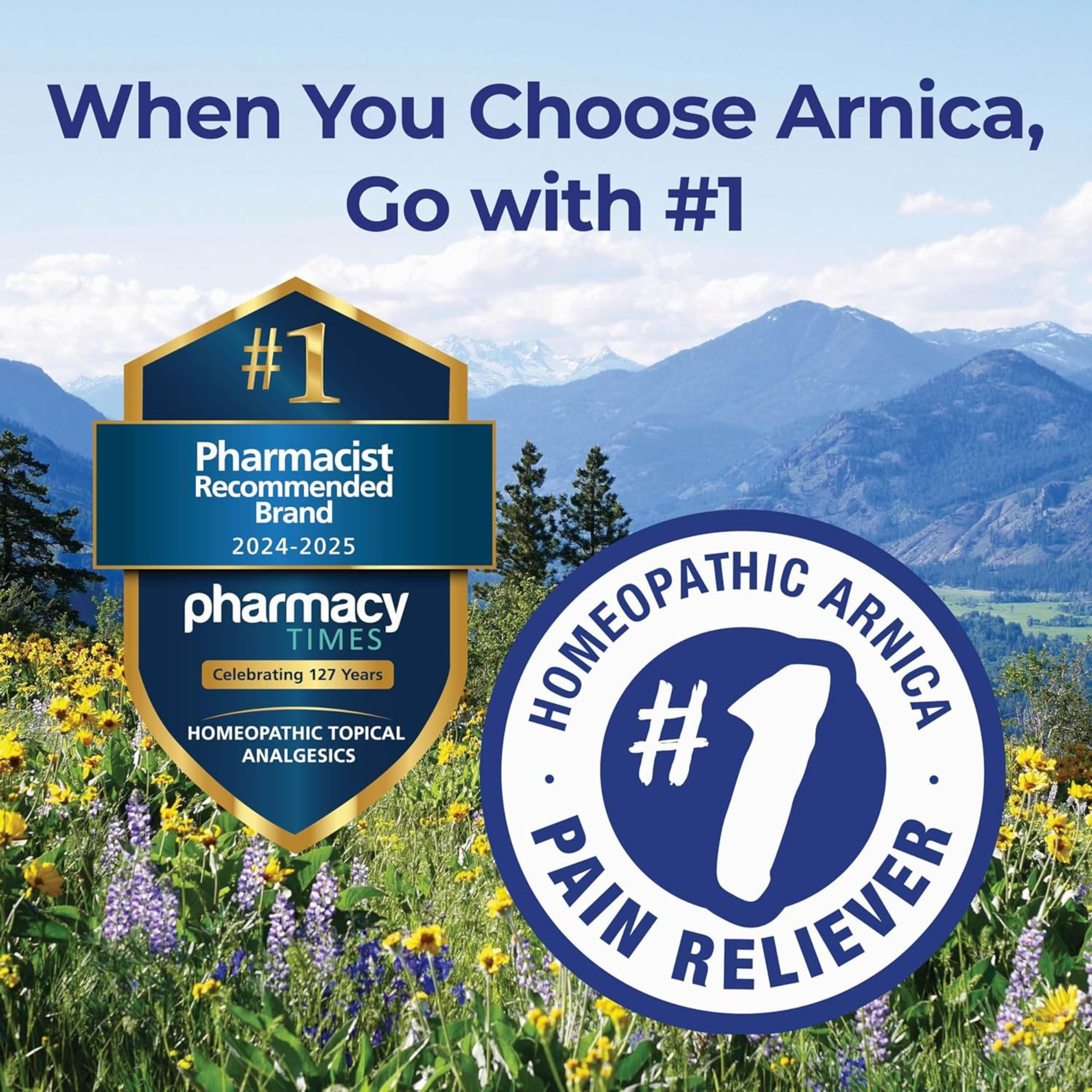 Arnicare Pain Relief Topical Gel, 2.6 oz., 30696203559, 1 Each