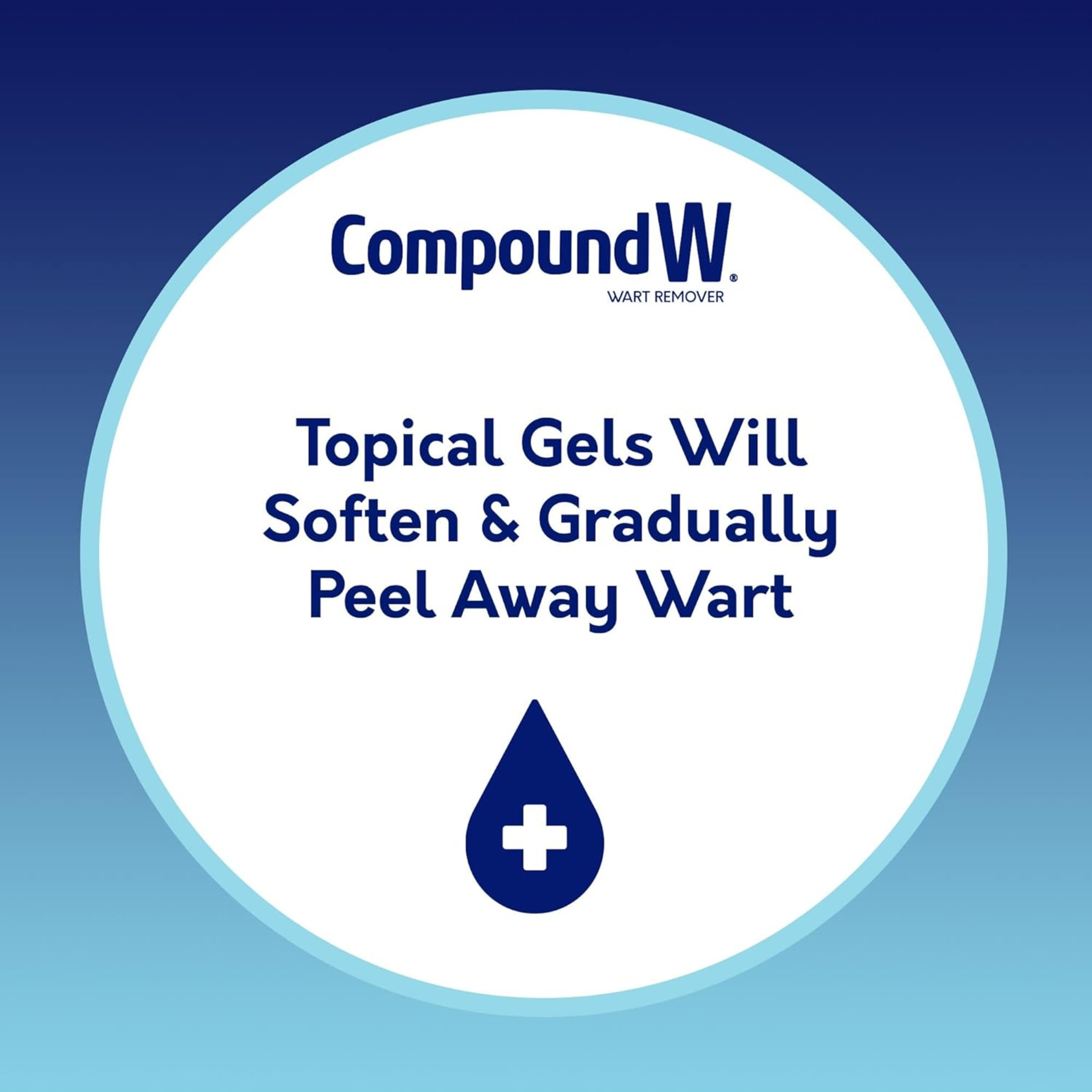 Compound W Wart Remover Maximum Strength Fast Acting Gel, 0.25 oz., 75137058507, 1 Each