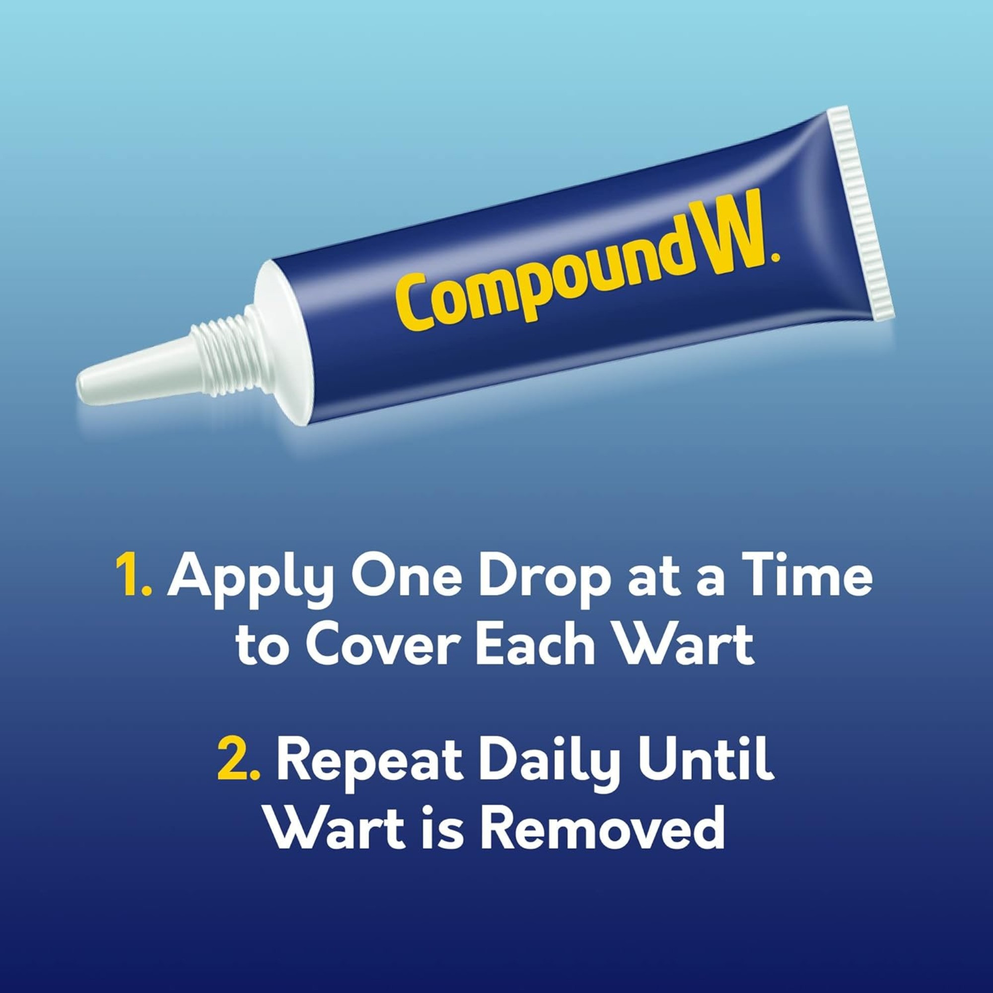 Compound W Wart Remover Maximum Strength Fast Acting Gel, 0.25 oz., 75137058507, 1 Each