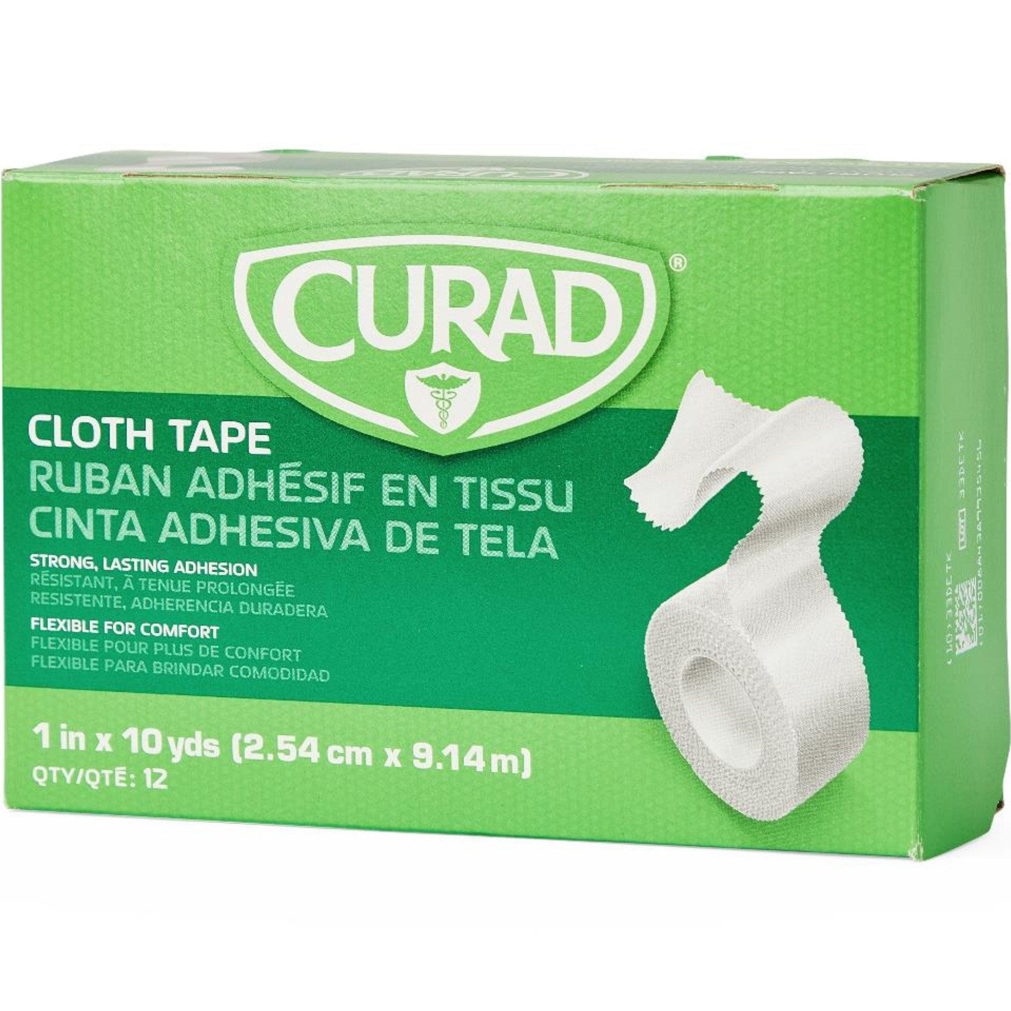 Curad Silk Cloth Medical Adhesive Tape, 1 x 10 yards