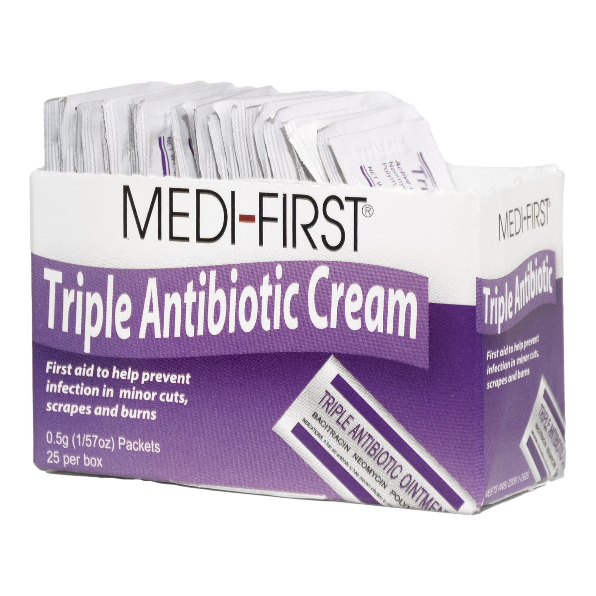 Medi-First Triple Antibiotic Ointment Packets, 0.5 Grams