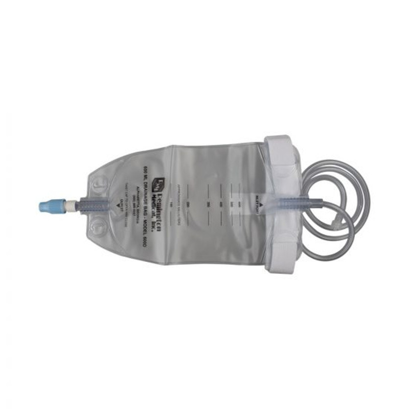 Remington Medical Drain Bag, 600 mL, 600-D, 1 Each
