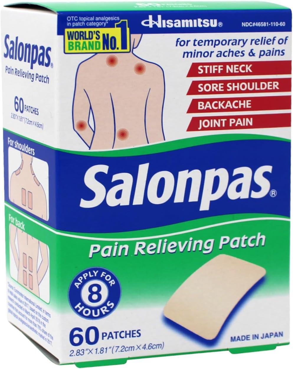 Salonpas Pain Relieving Patches