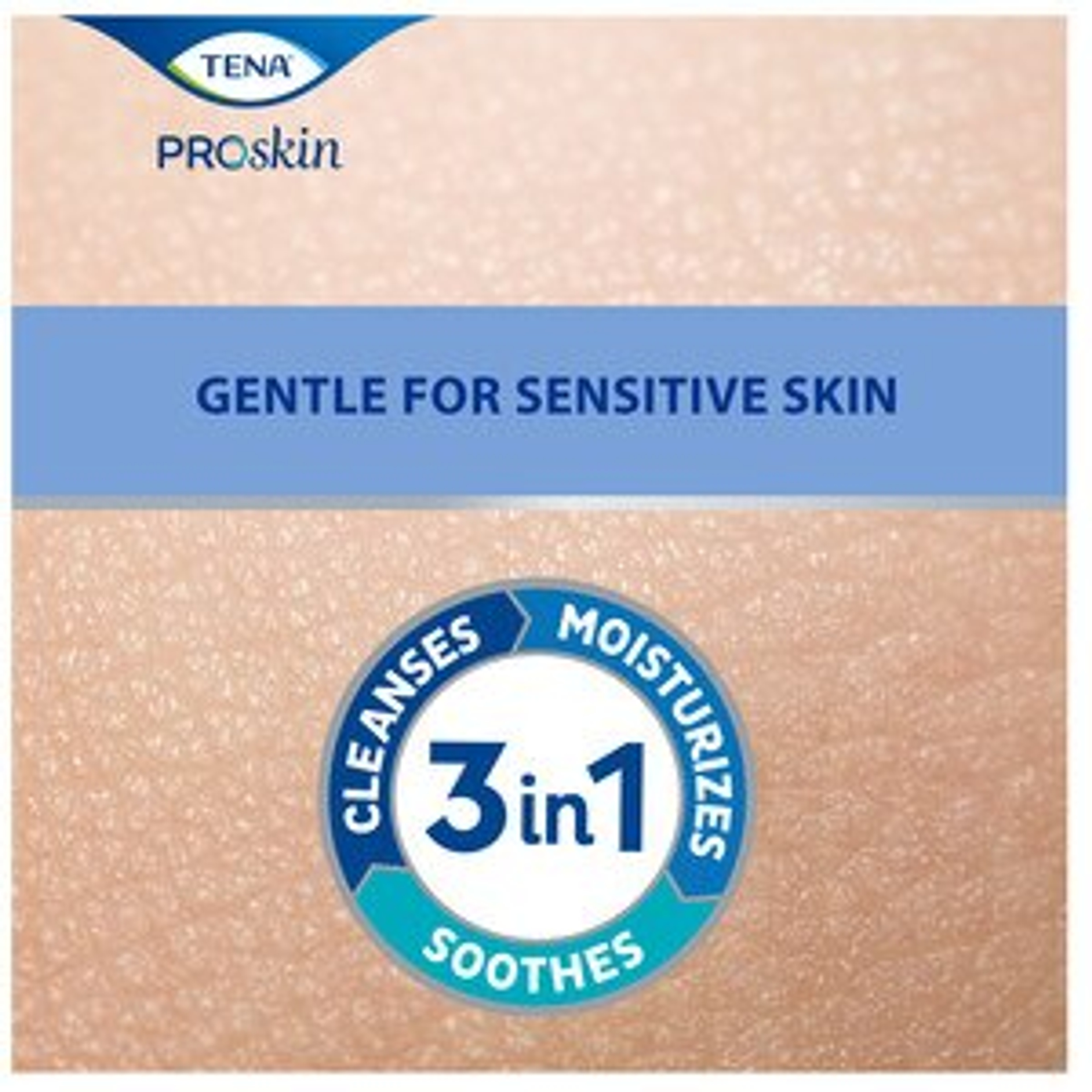 TENA ProSkin Rinse-Free Unscented Cleansing Cream