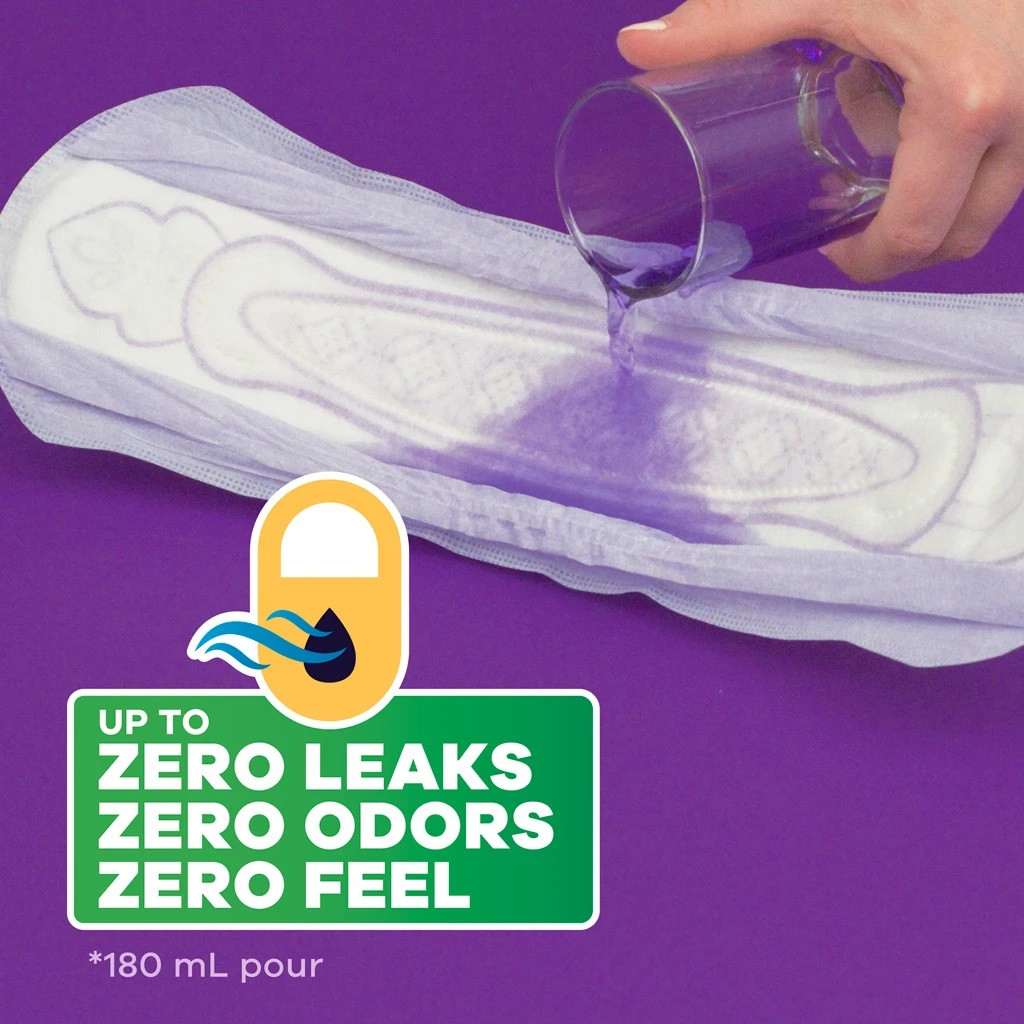 Always Discreet Bladder Leaks Pads, Long, Heavy