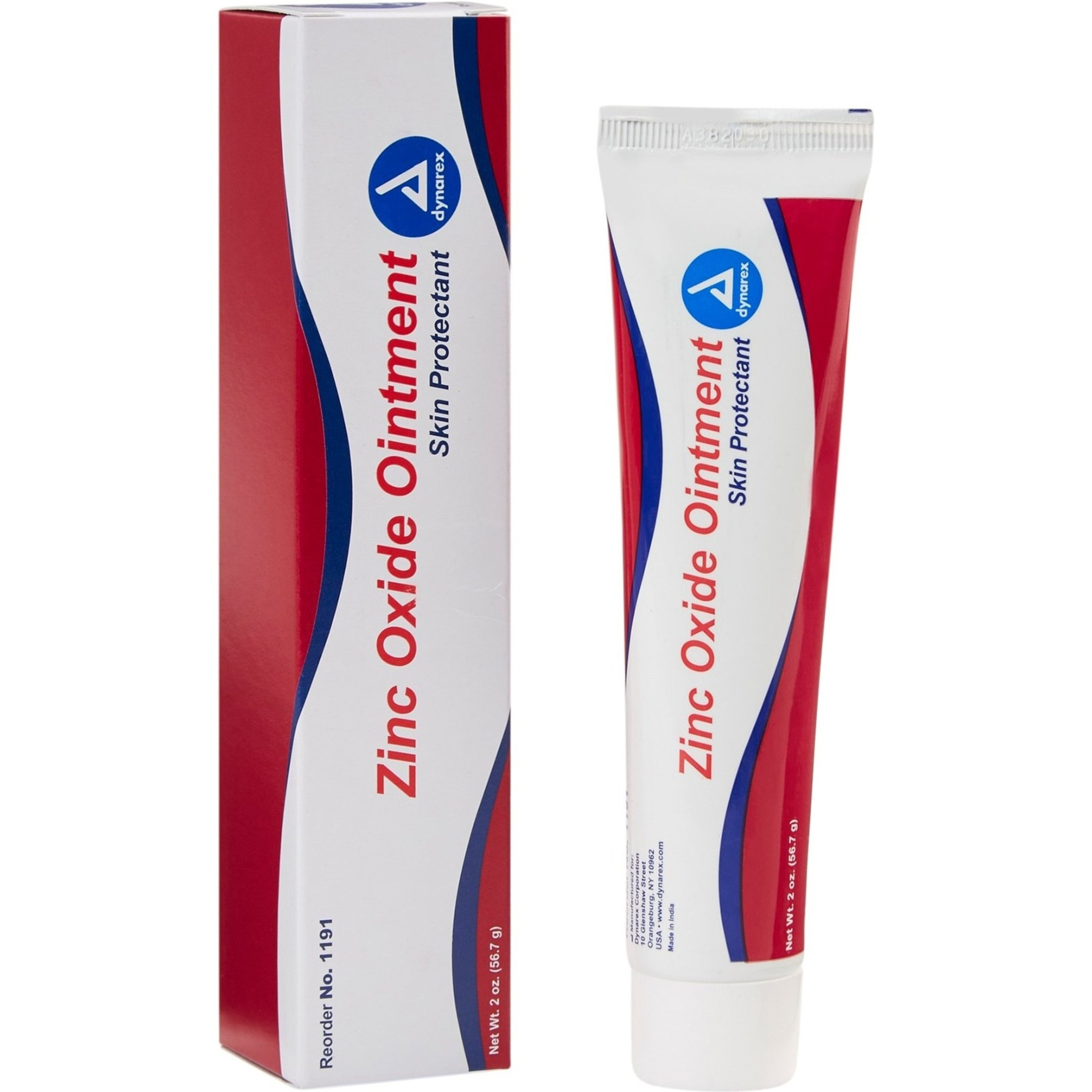 Dynarex Zinc Oxide Ointment Skin Protectant, 2 oz