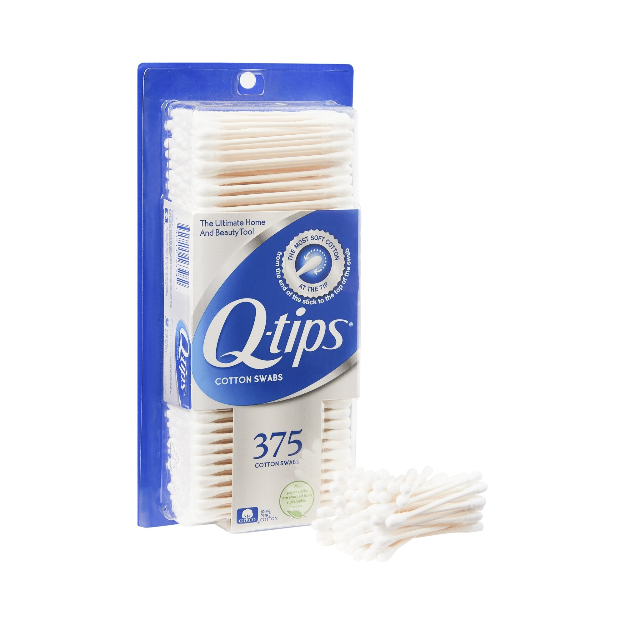 Q-Tip Cotton Swabs, 30521516328, Pack of 375