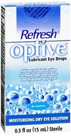 Refresh Optive Lubricant Eye Drops, 00023324015, 0.5 oz. - 1 Each