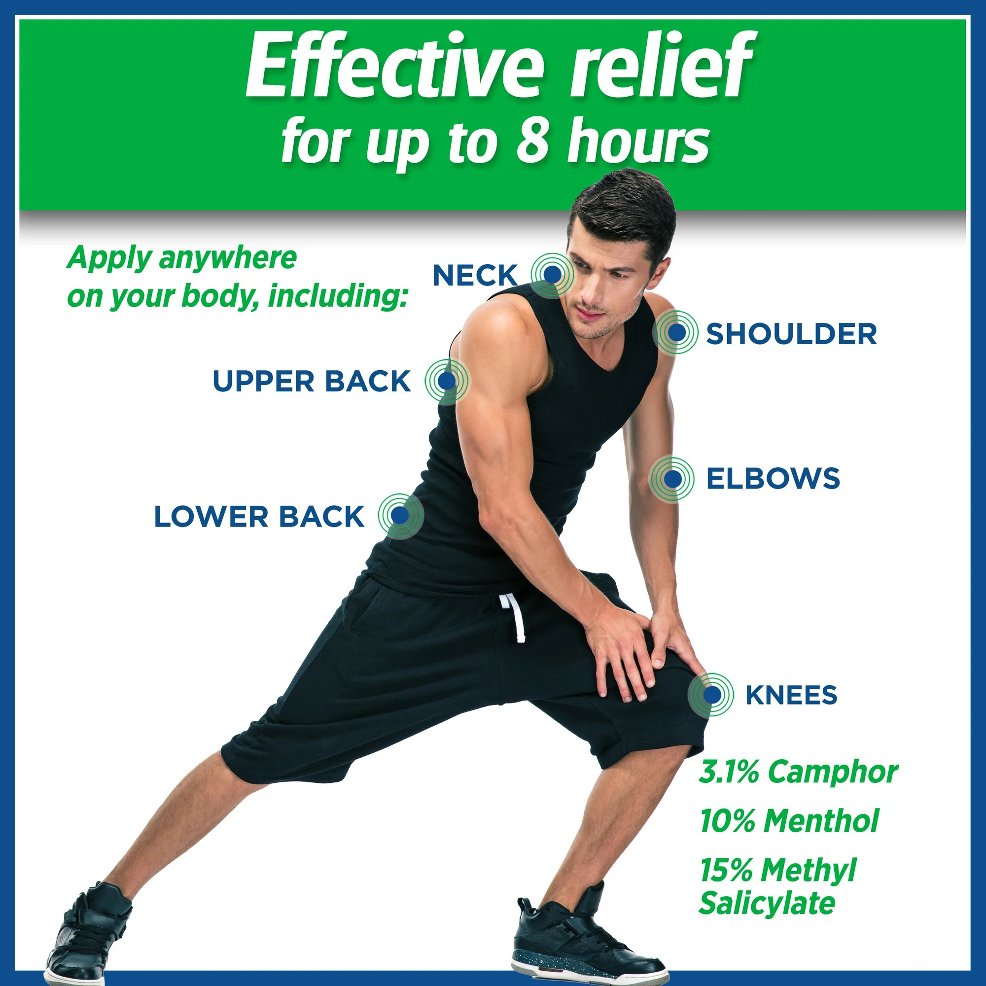 Salonpas Deep Relieving Gel Topical Analgesic, 2.75 oz.