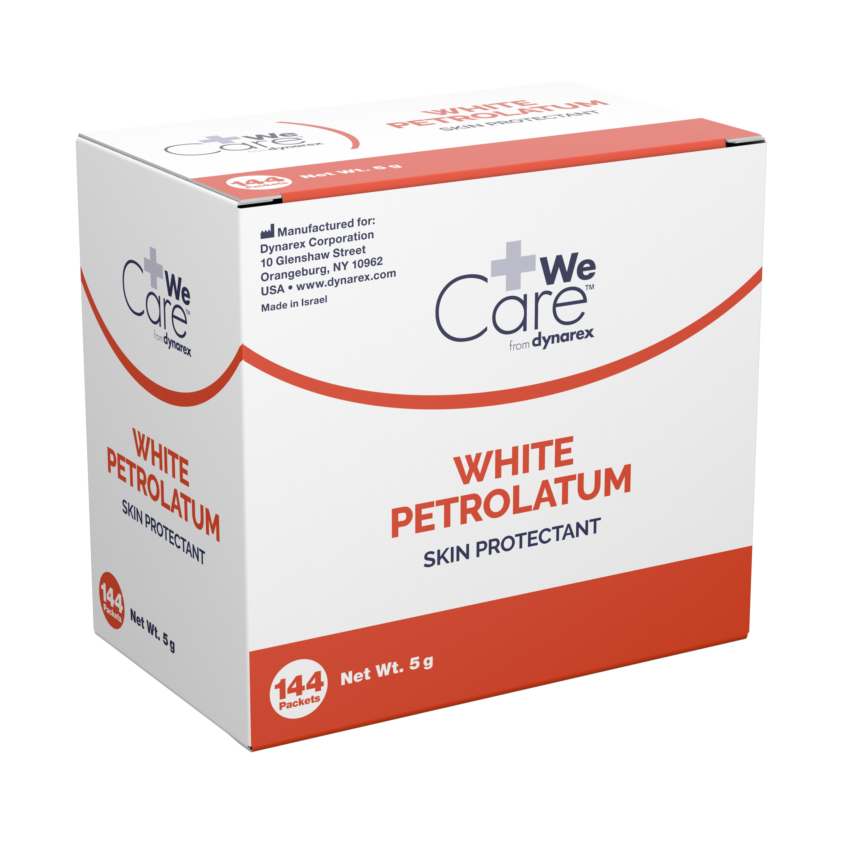 WeCare White Petrolatum Skin Protectant Individual Packets