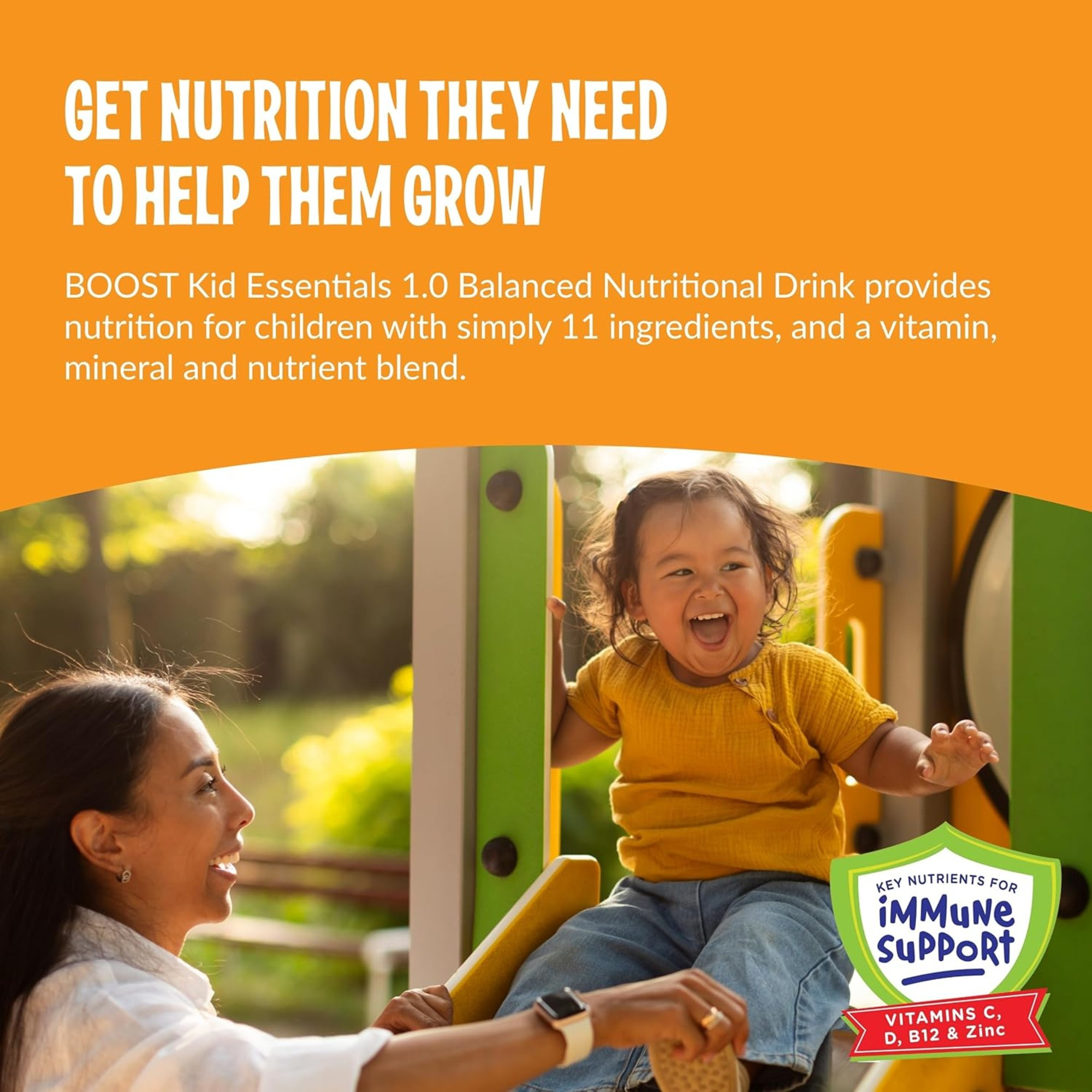 Boost Kid Essentials 1.0 Nutritionally Complete Drink, 8 oz., Chocolate Craze, 00043900913599, 1 Each