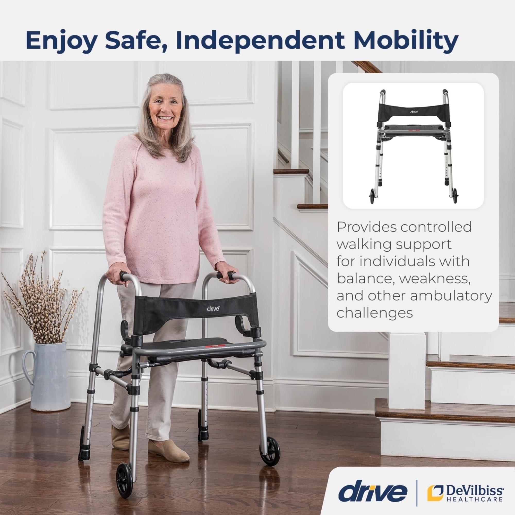Drive Clever-Lite LS Adult Walker