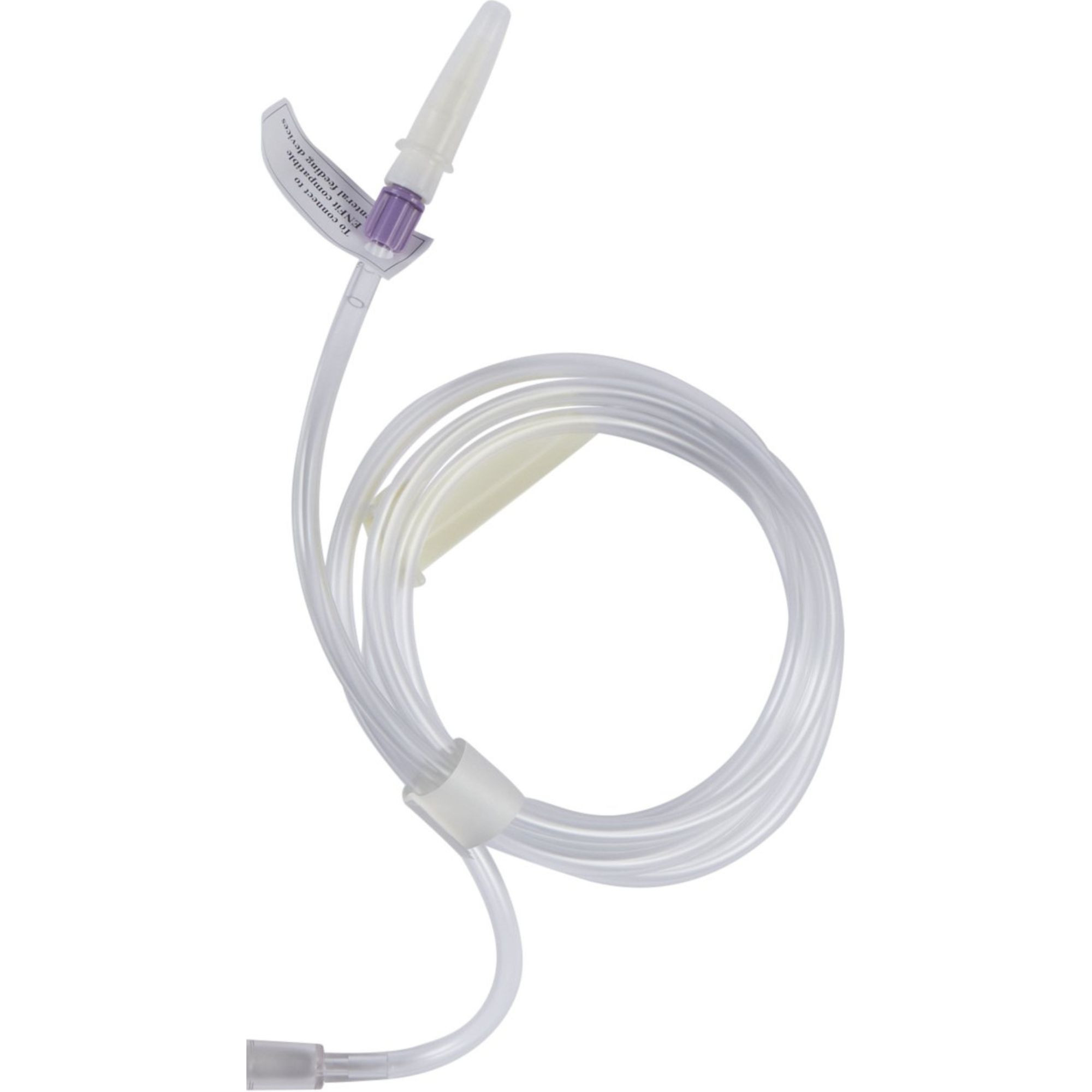 McKesson Gravity Feeding Bag Set with ENFit Connector, 1200 mL