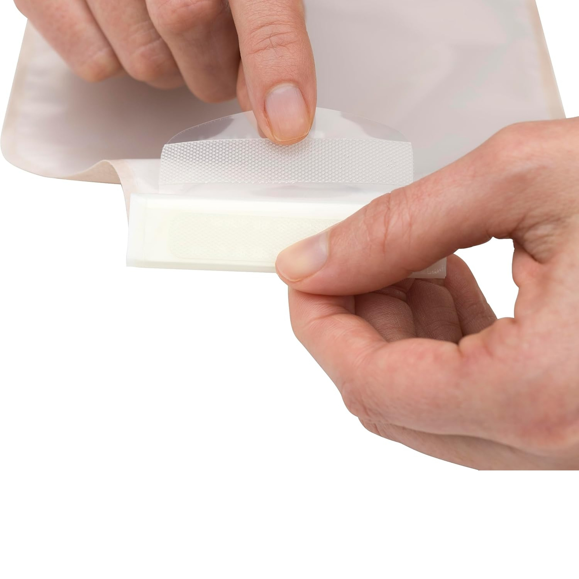 Hollister Premier One-Piece Drainable Transparent Ostomy Pouch, Trim to Fit, 12", Up to 2.5" Stoma