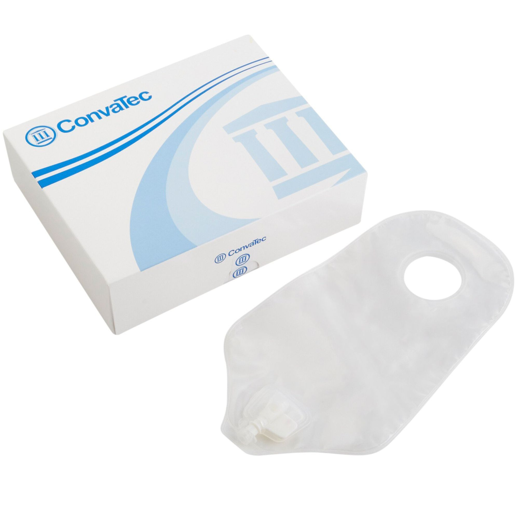 Sur-Fit Natura Two-Piece Drainable Transparent Urostomy Pouch, 10", 1.75" Flange, 401544, 1 Each