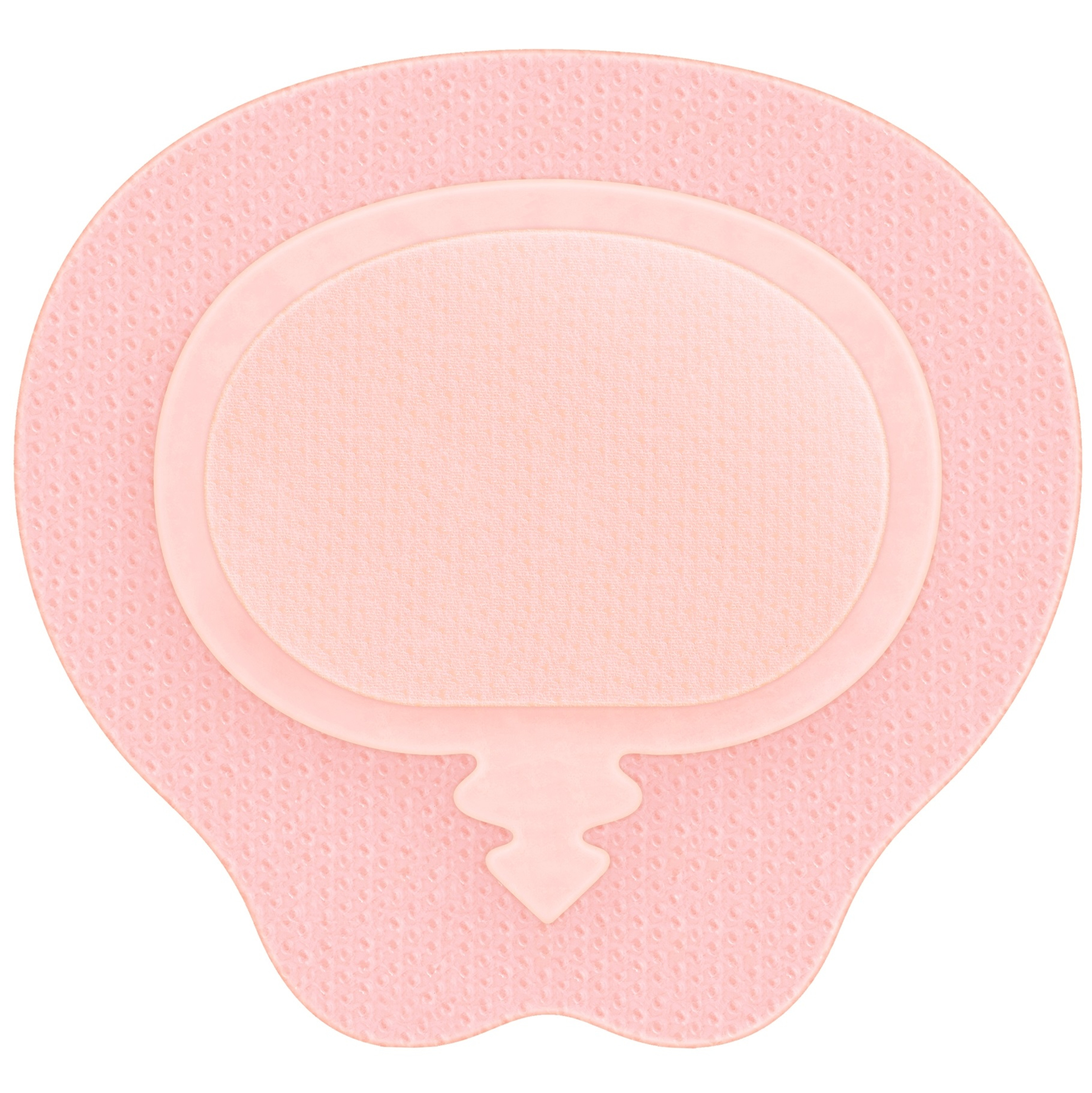 Allevyn Life Silicone Adhesive with Border Silicone Foam Dressing, 6-3/4" x 6-7/8"
