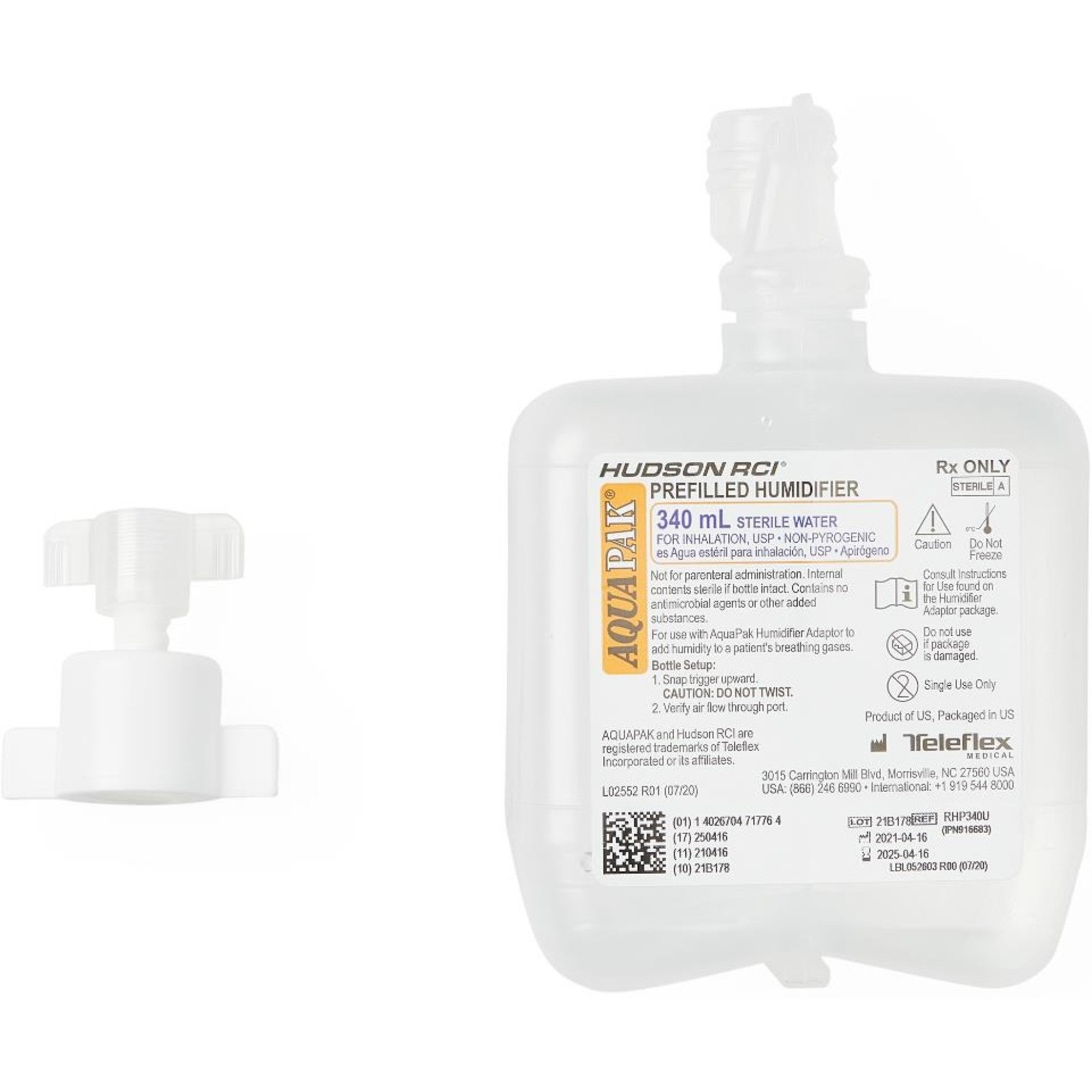 AQUAPAK Sterile Water