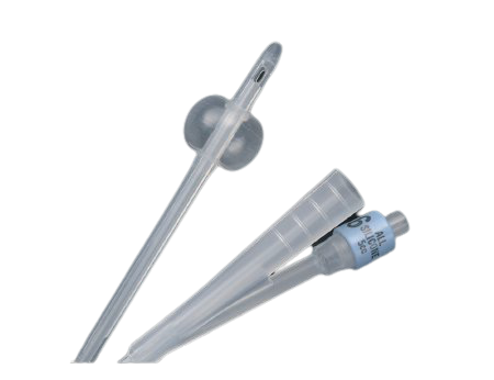 Bardia Foley Catheter, Silicone, 30 cc, 806324, 24 Fr. - Case of 12